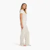 Pointelle Pajama Pant Set | Ditsy Pearl sold by nuuds