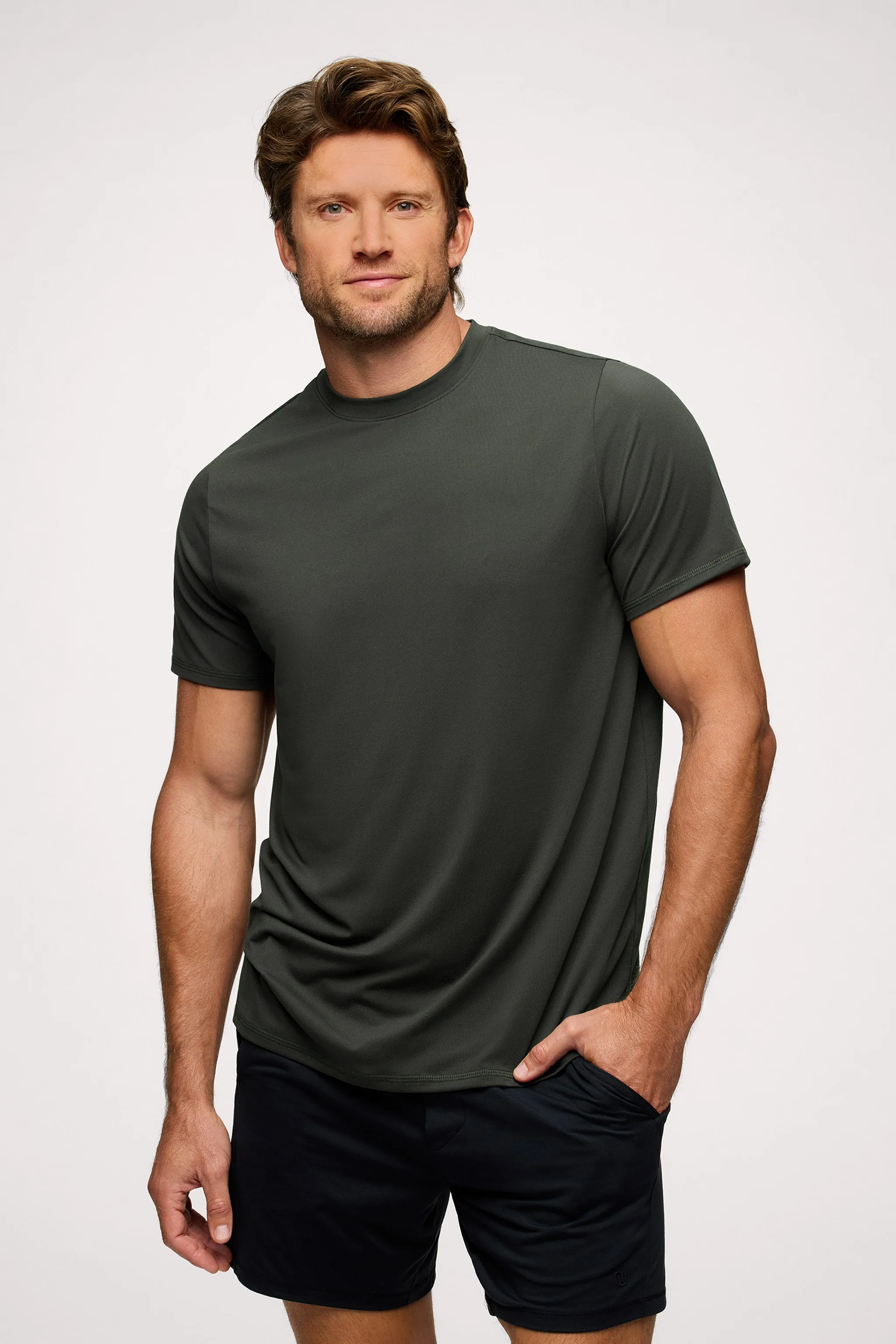 Men's Movement Tee | Moss sold by nuuds