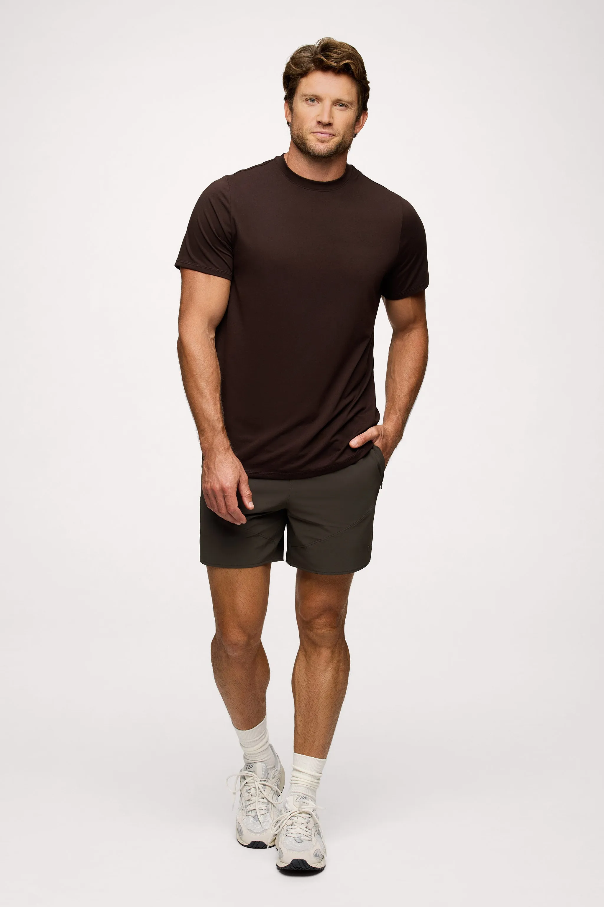 Men's Movement Tee | Espresso sold by nuuds product image thumbnail 2