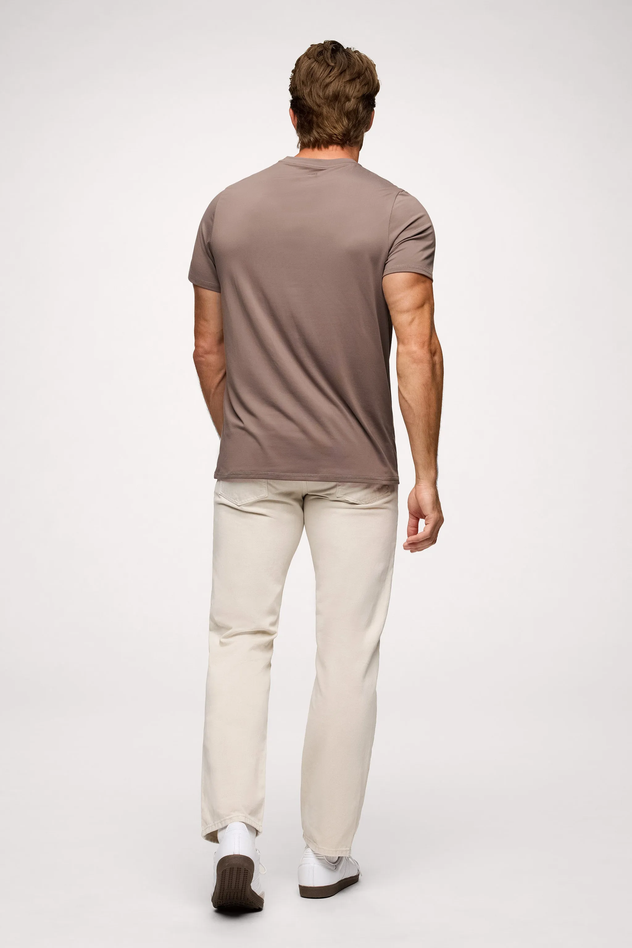 Men's Movement Tee | Cocoa sold by nuuds product image thumbnail 5