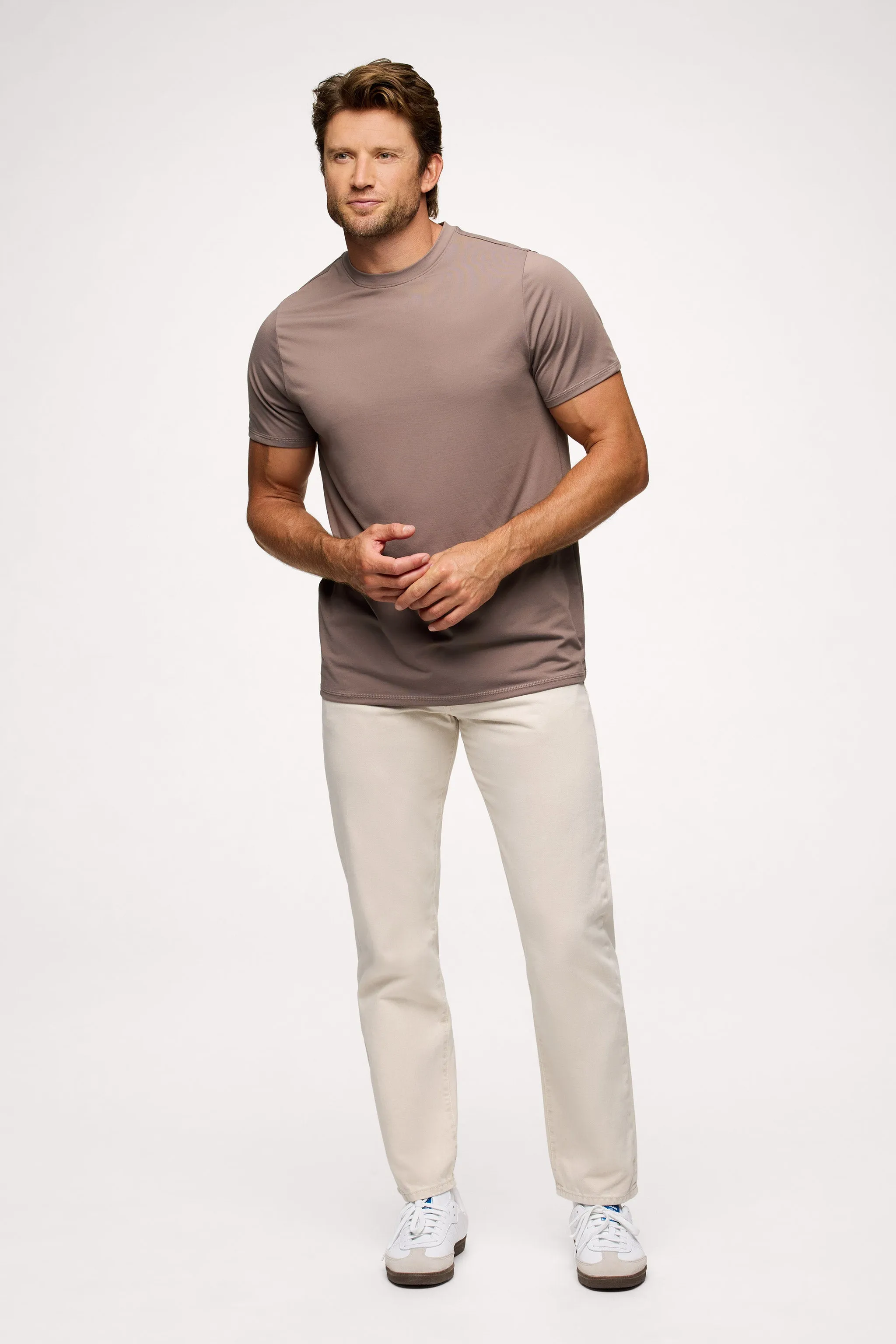 Men's Movement Tee | Cocoa sold by nuuds product image thumbnail 2