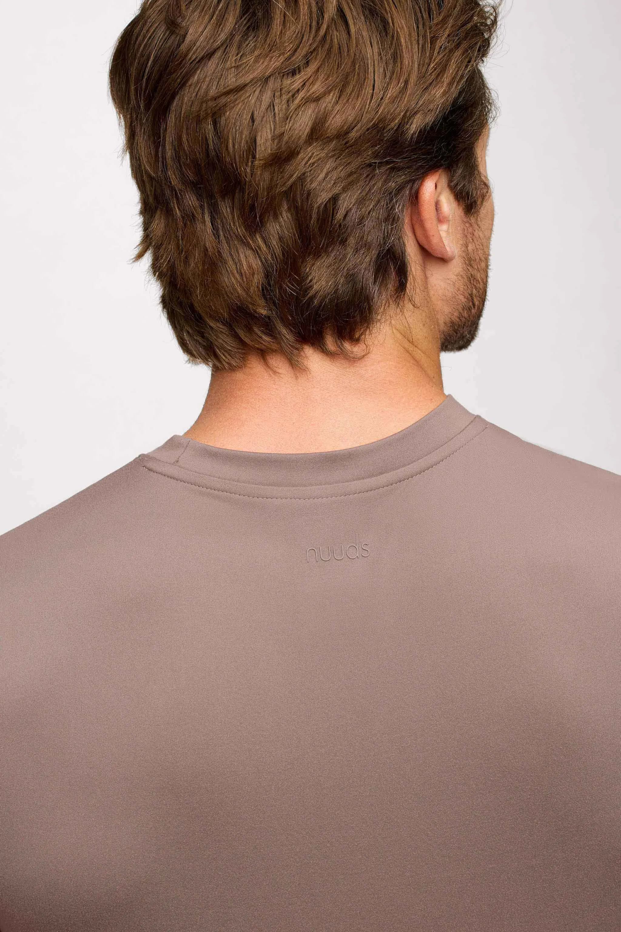 Men's Movement Tee | Cocoa sold by nuuds product image thumbnail 4