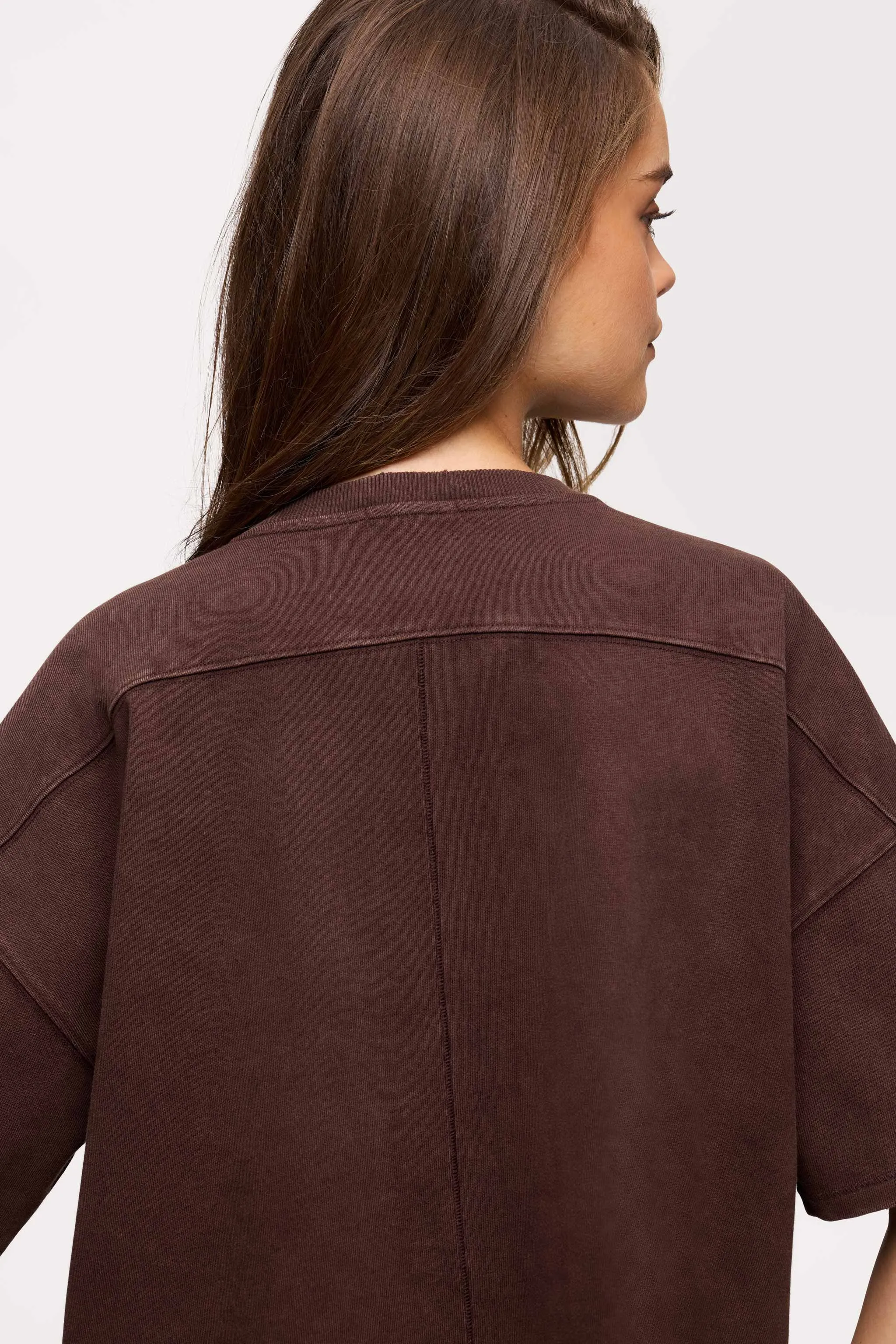 Ribbed Flare Set | Washed Espresso sold by nuuds product image thumbnail 5