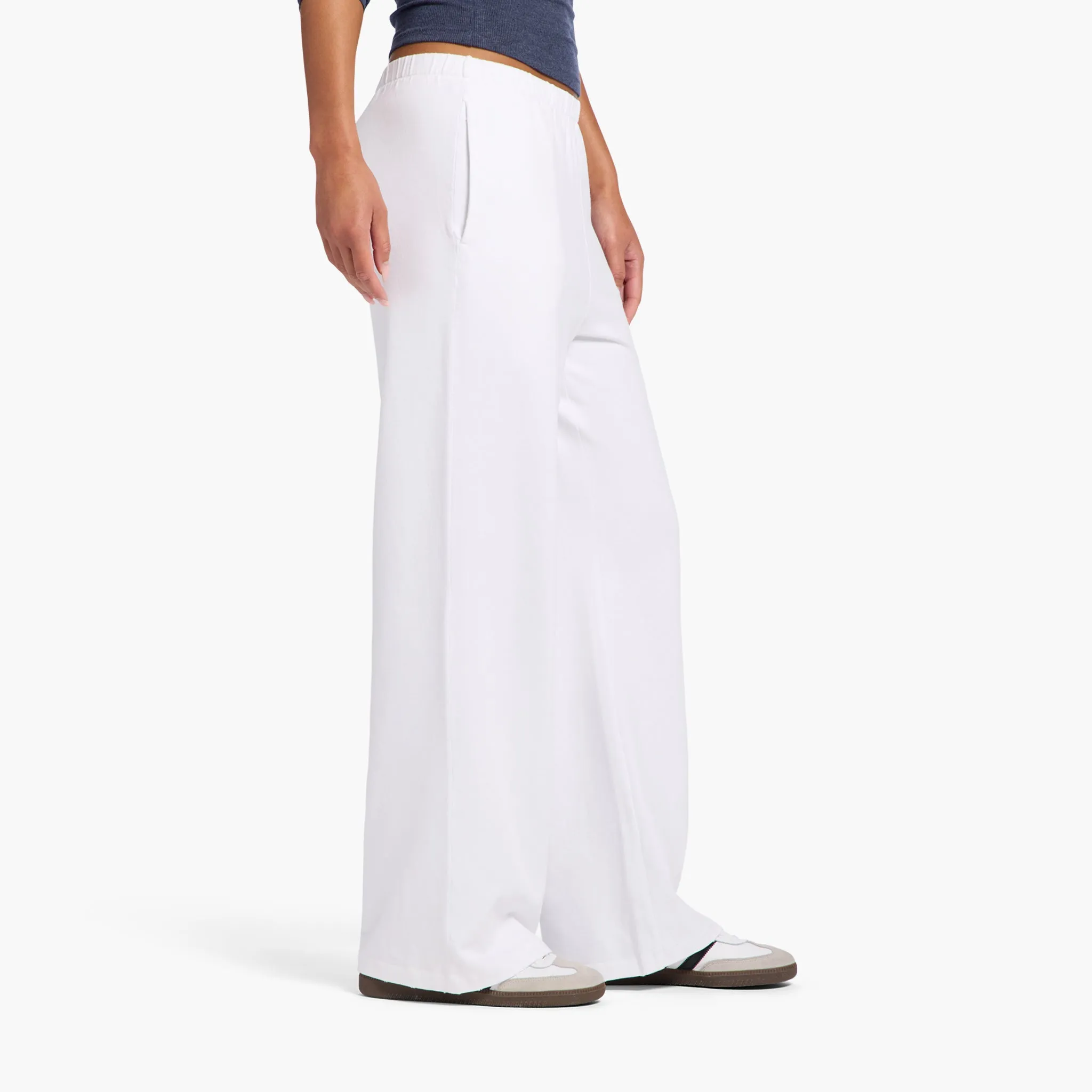 Everyday Pant | White sold by nuuds product image thumbnail 3
