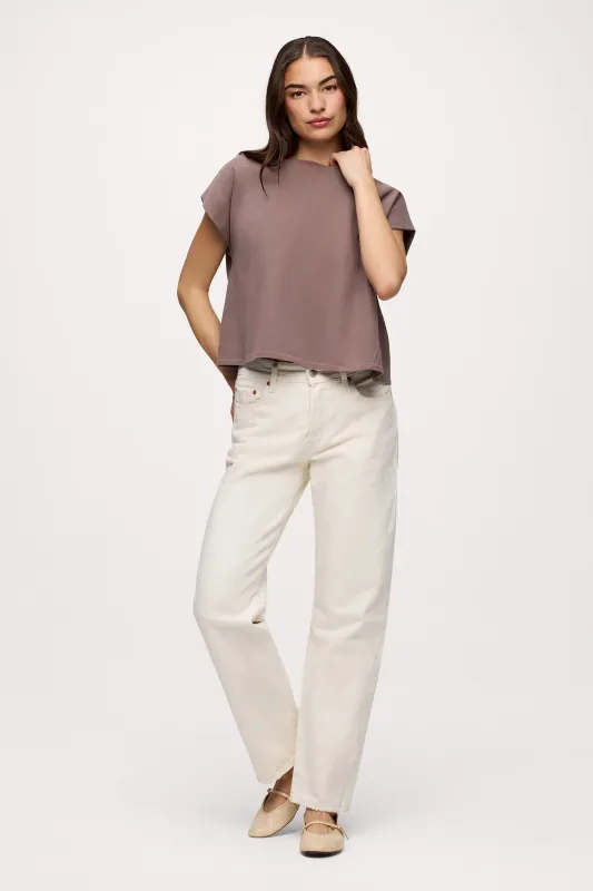 Swing Muscle Tee | Cocoa sold by nuuds