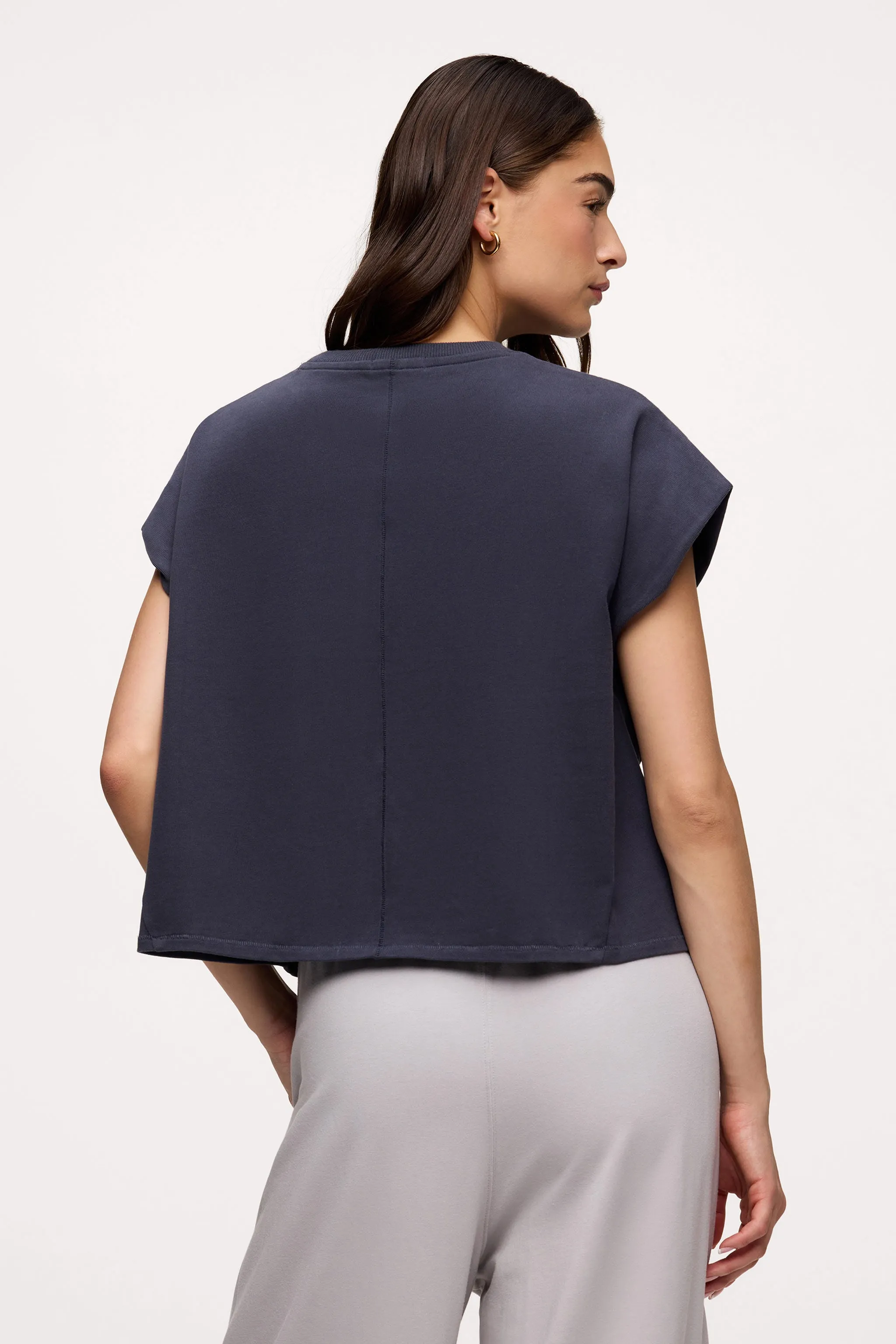 Swing Muscle Tee | Graphite sold by nuuds product image thumbnail 5