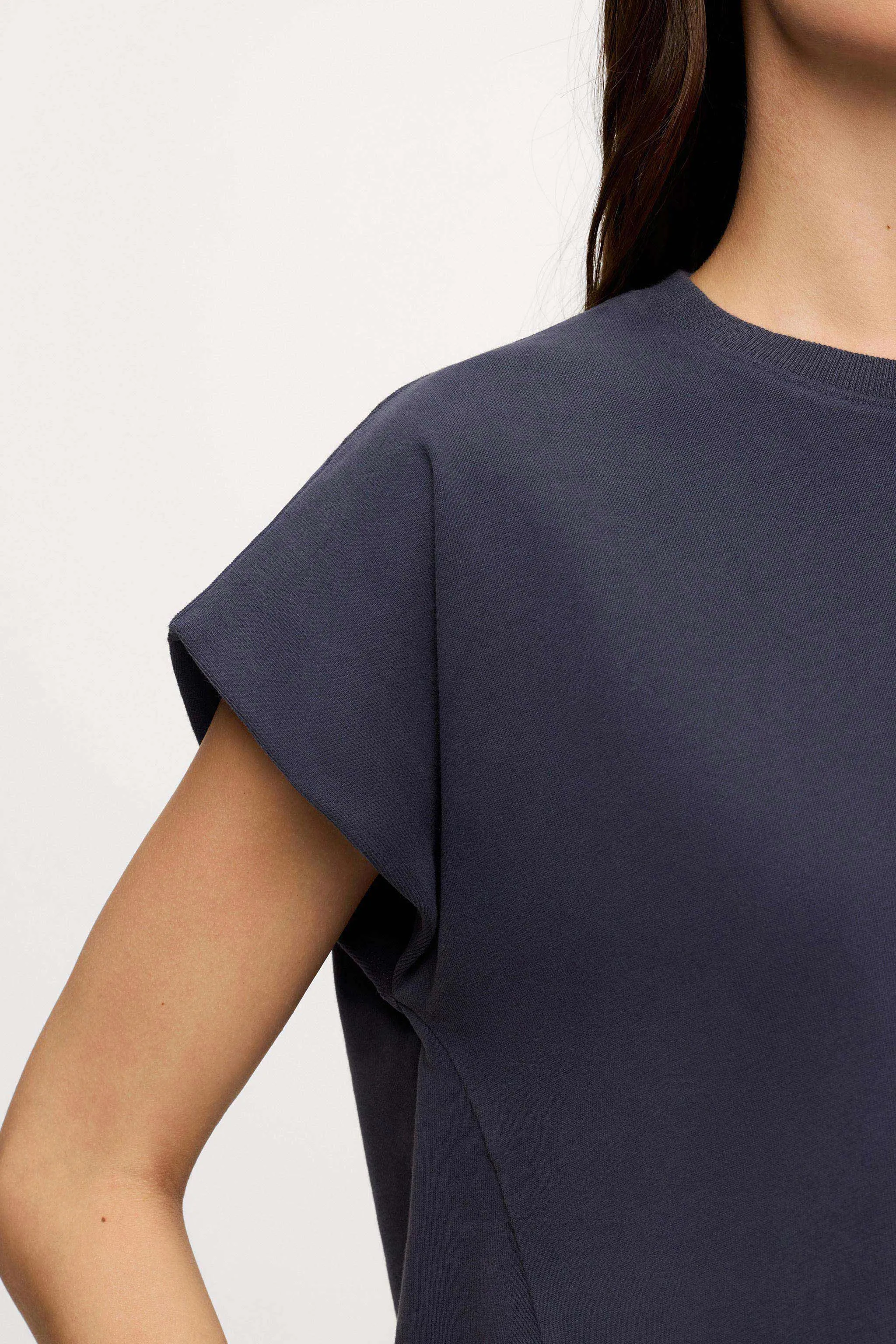 Swing Muscle Tee | Graphite sold by nuuds product image thumbnail 4