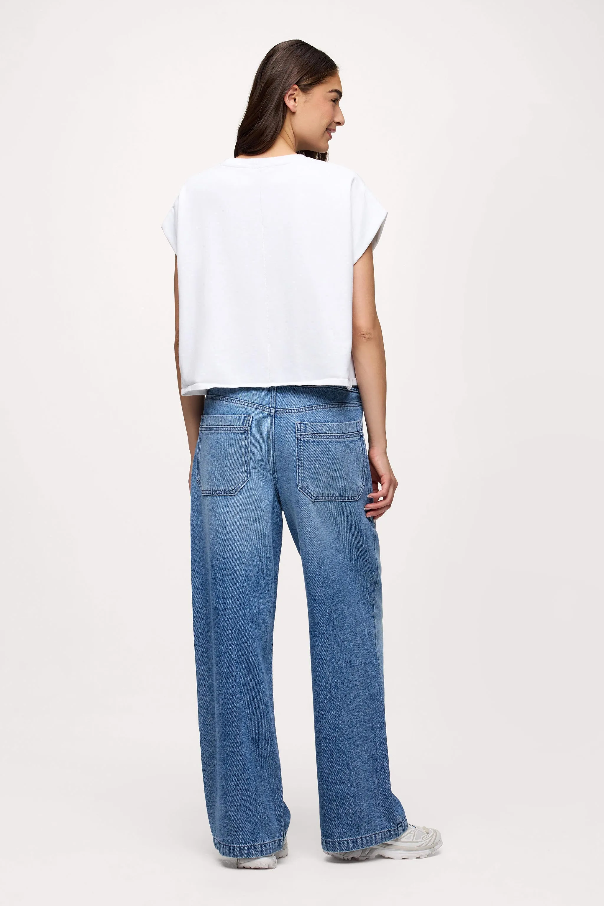 Swing Muscle Tee | White sold by nuuds product image thumbnail 5