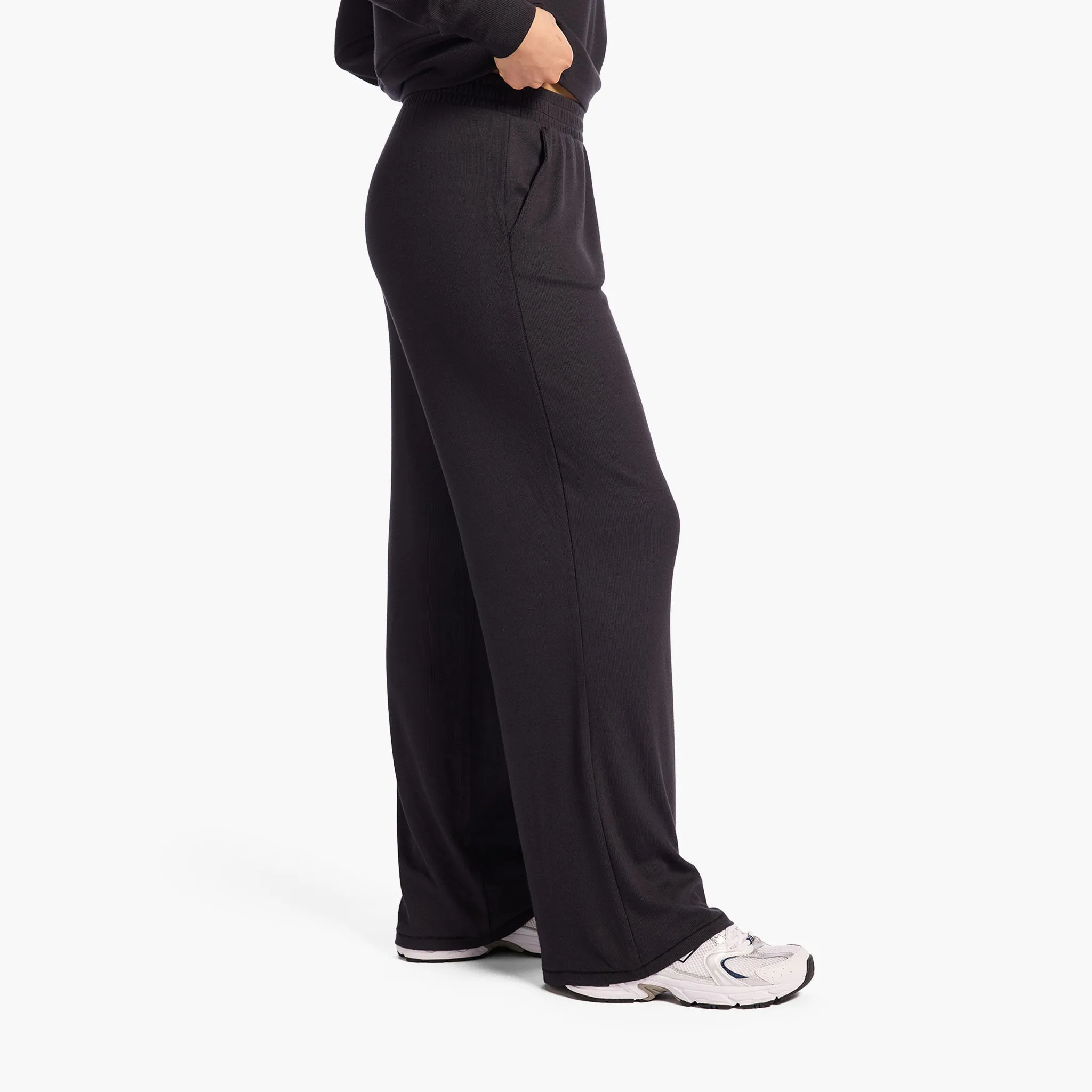Slinky Rib Lounge Pant sold by nuuds product image thumbnail 3