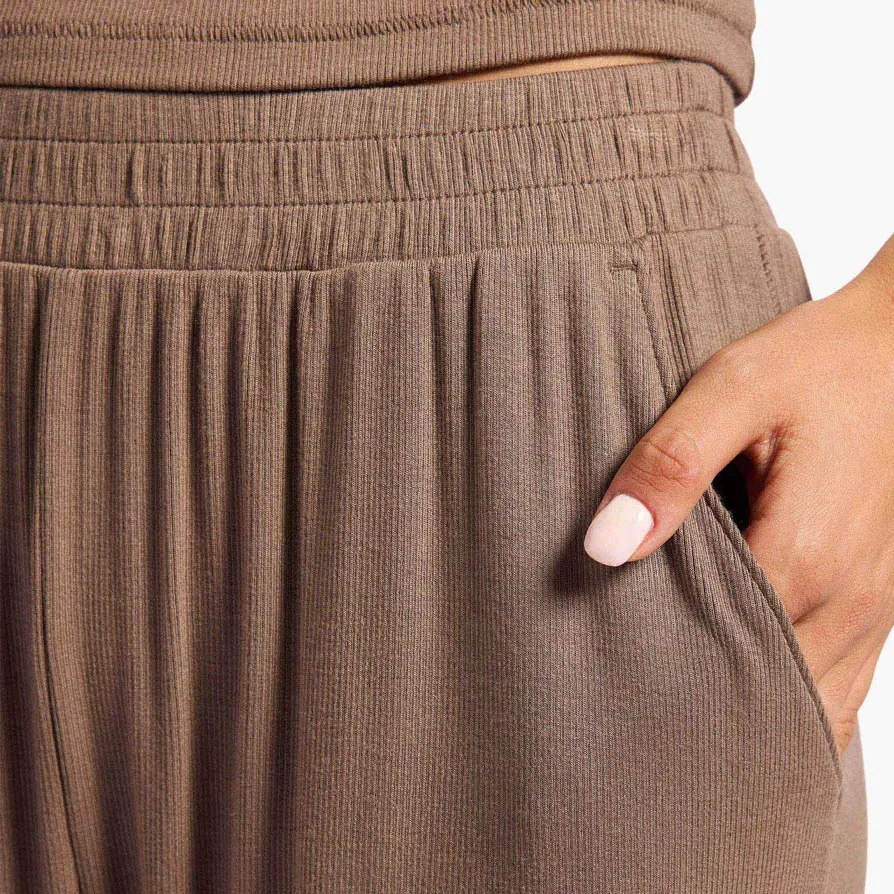 Slinky Rib Lounge Pant | Mocha sold by nuuds product image thumbnail 5