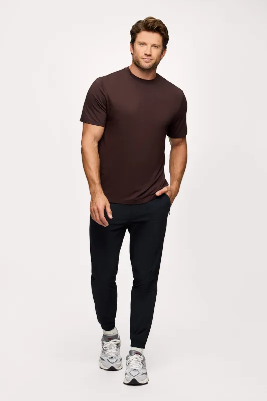 Men's Refine Jogger | Black sold by nuuds