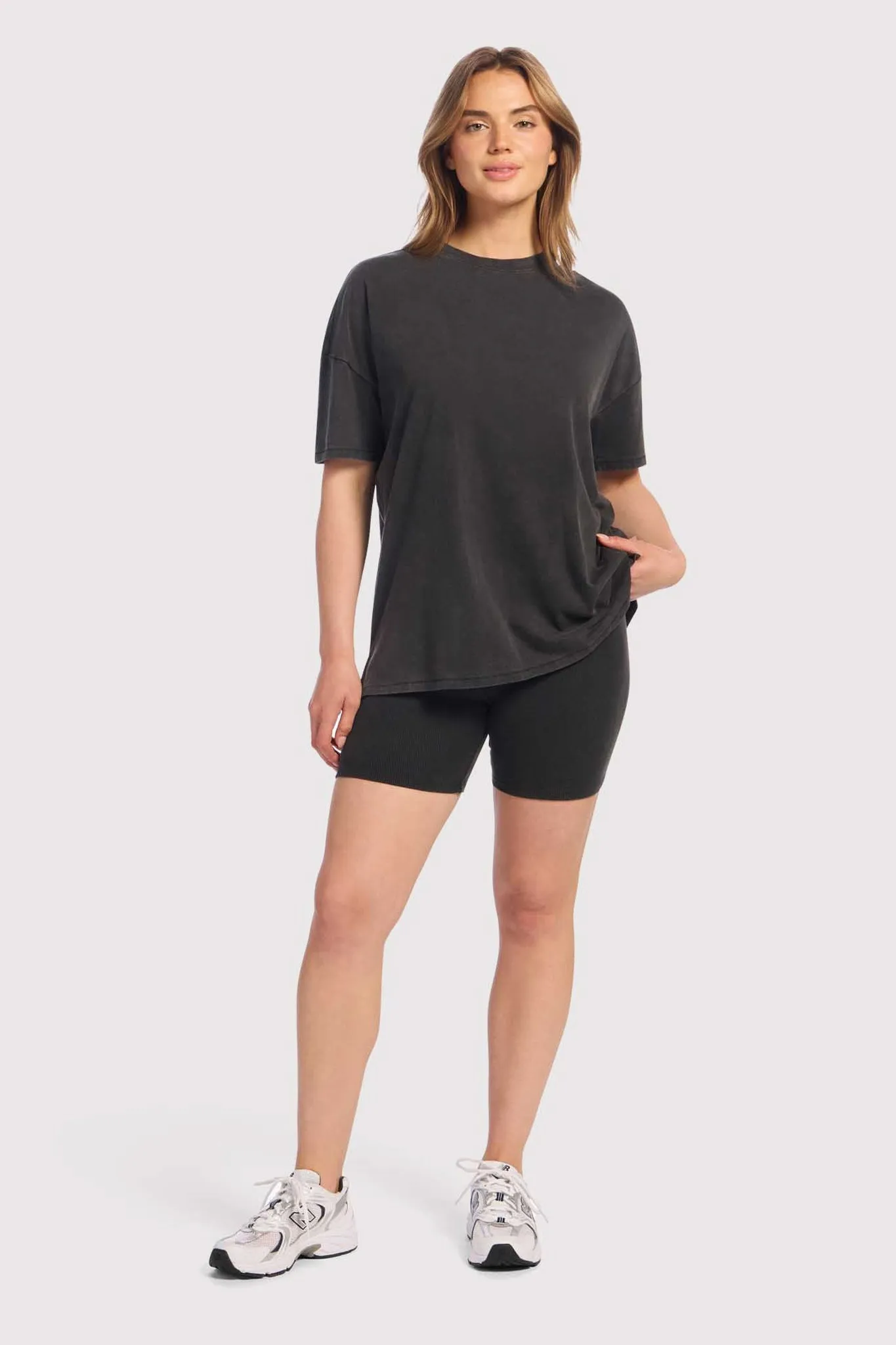 Ribbed Biker Short Set sold by nuuds product image thumbnail 3