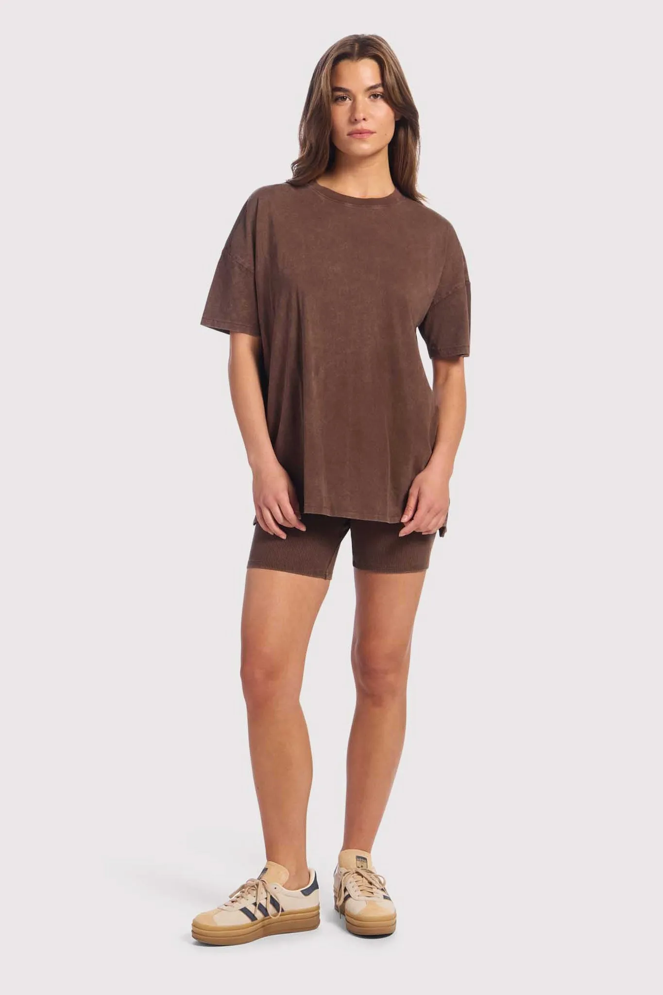 Ribbed Biker Short Set sold by nuuds product image thumbnail 4