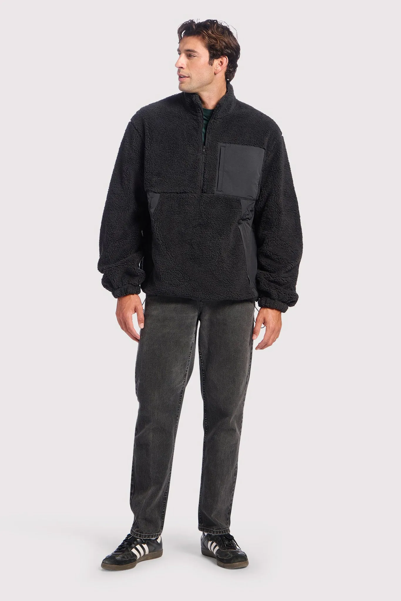 Men's Summit Sherpa Pullover sold by nuuds