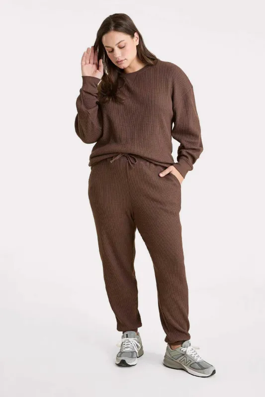 Waffle Crewneck Pullover sold by nuuds