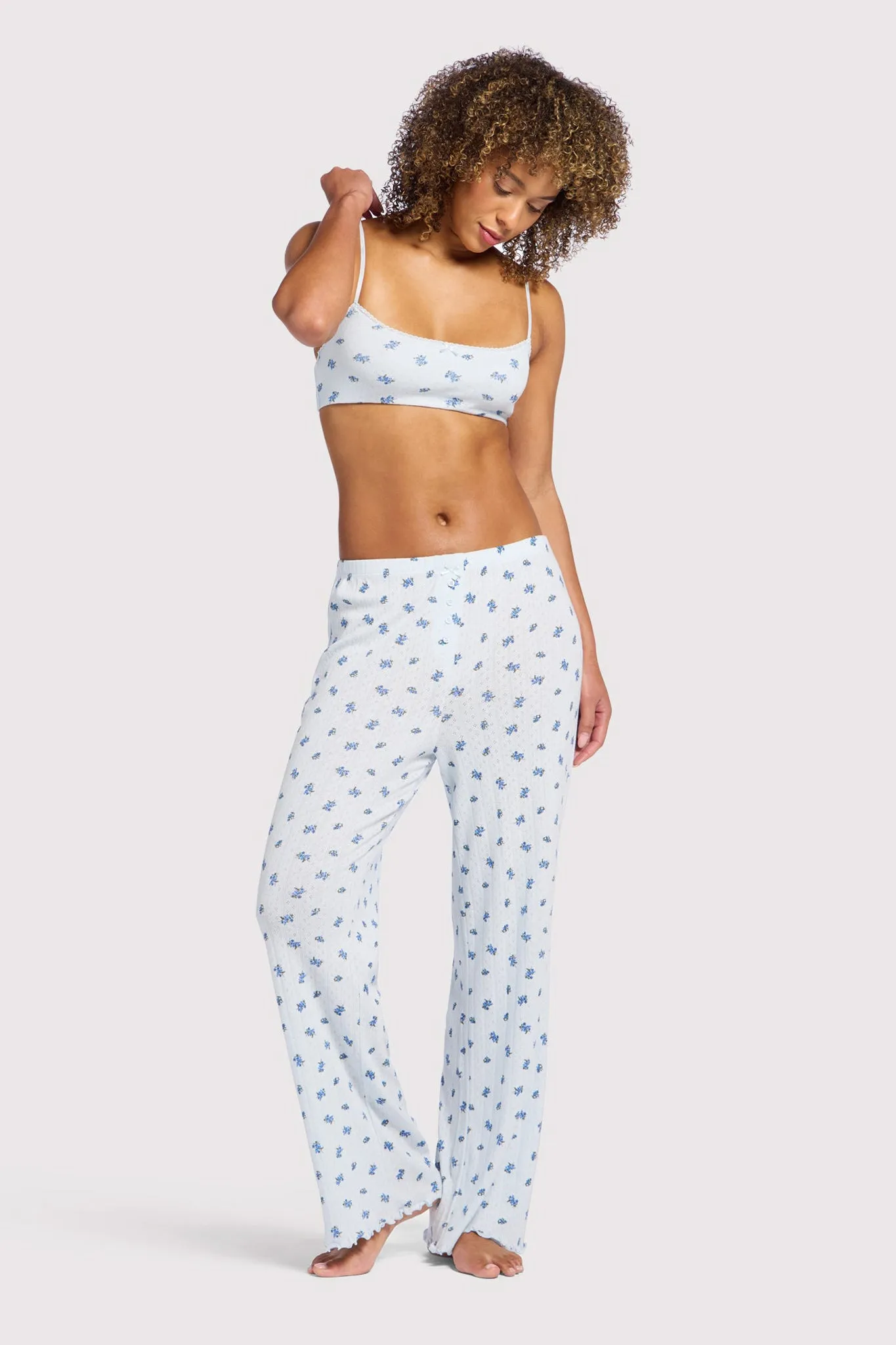 Pointelle Bralette sold by nuuds