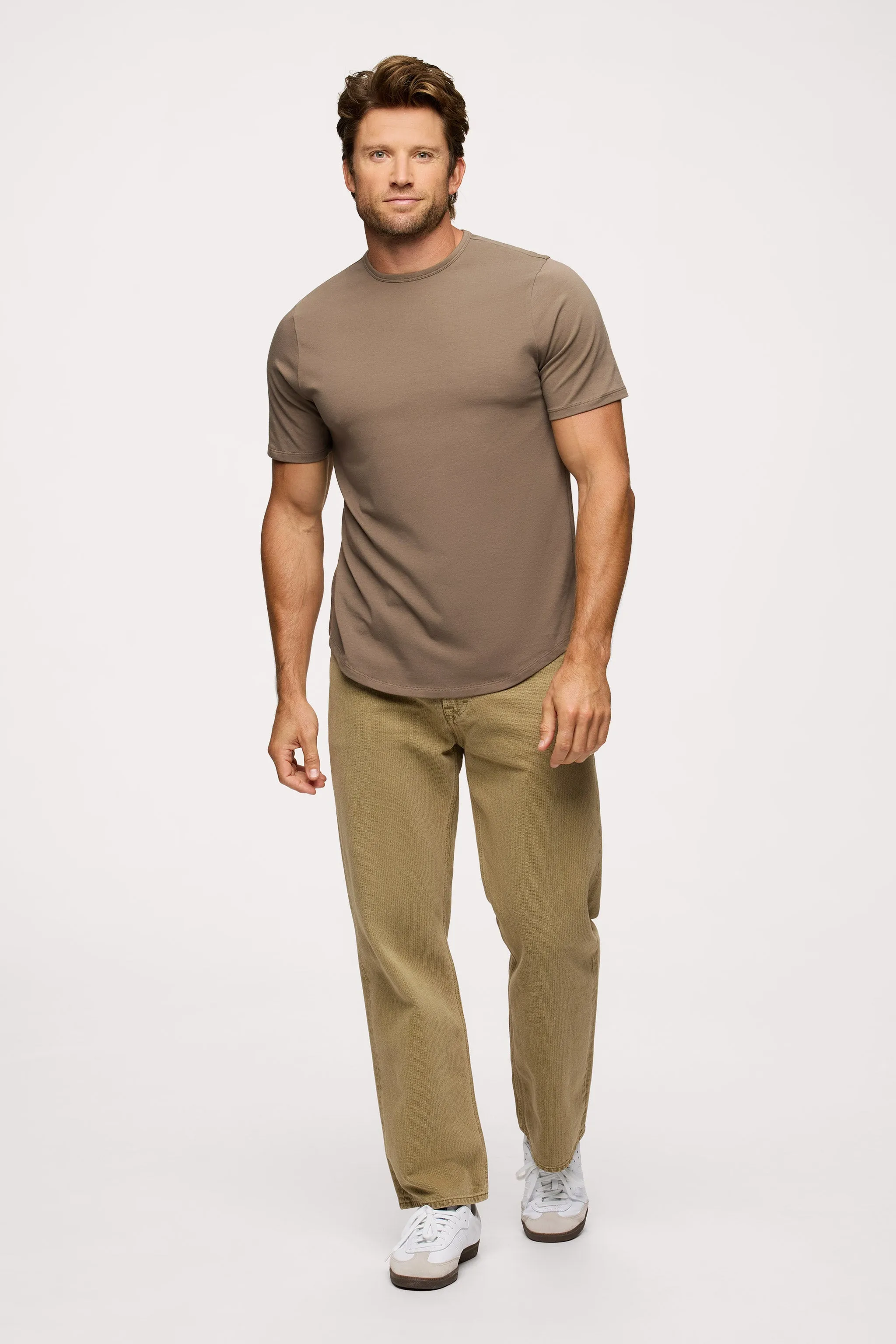 Freeform Curved Hem Tee sold by nuuds product image thumbnail 2