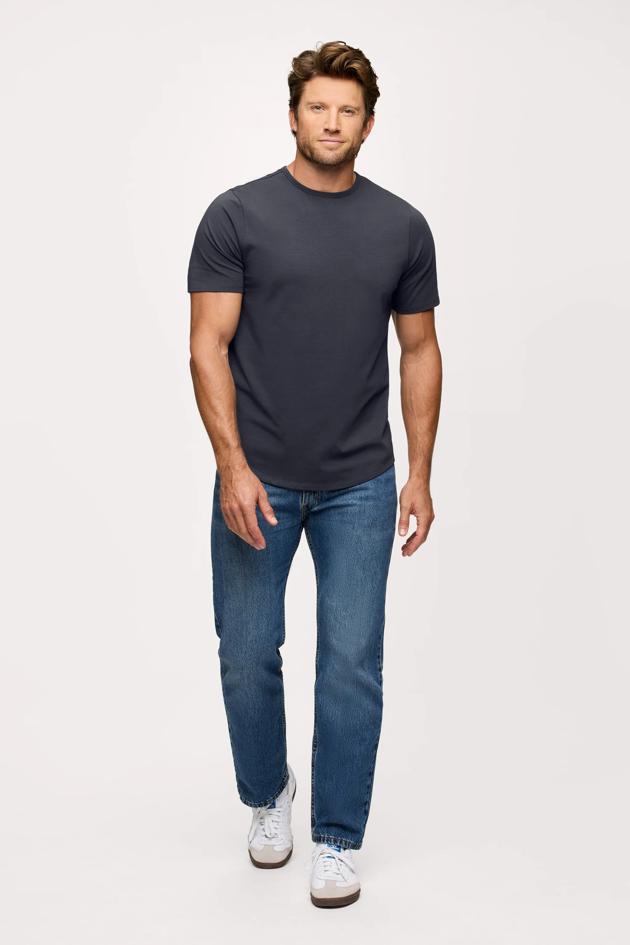 Freeform Curved Hem Tee sold by nuuds product image thumbnail 4