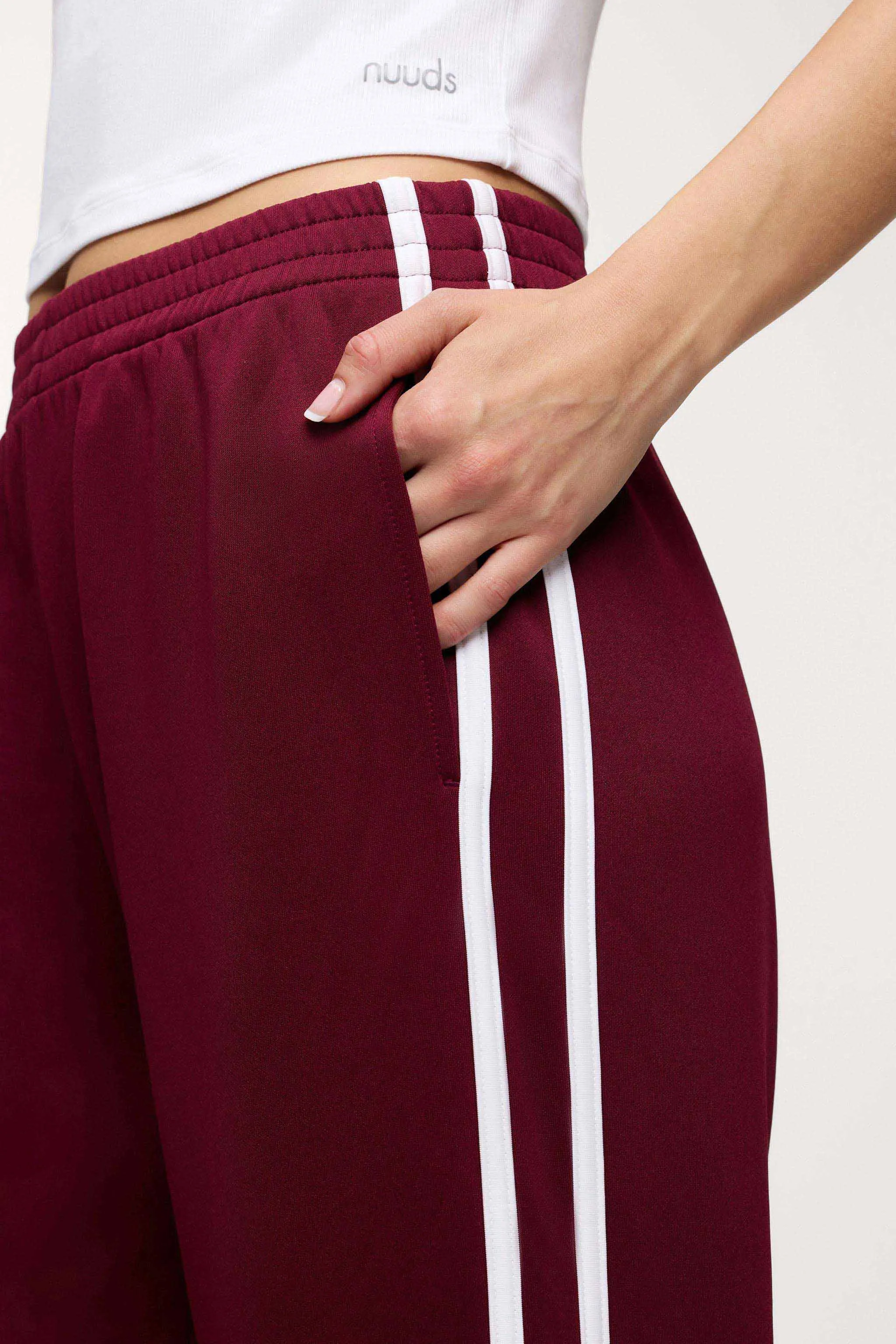 Track Pant | Crimson sold by nuuds product image thumbnail 4