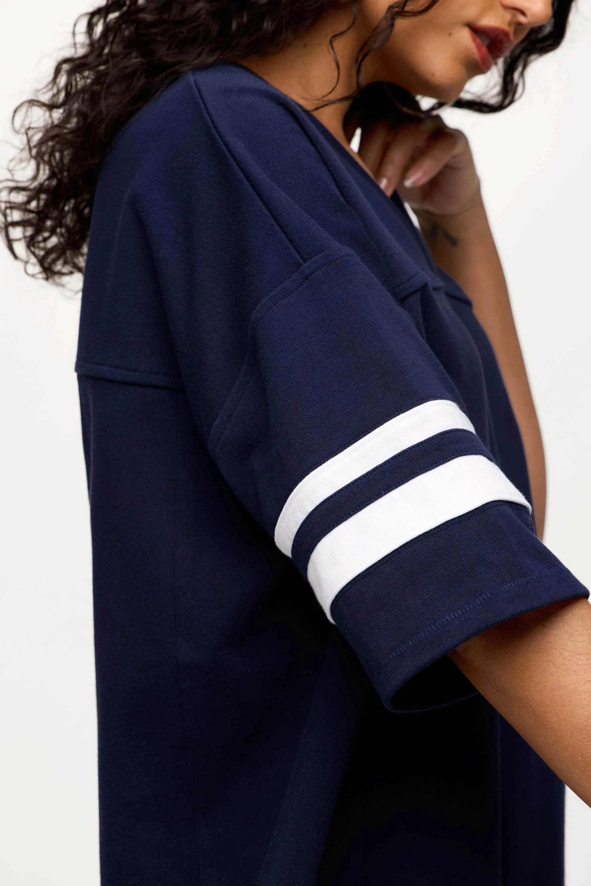 Touchdown Tee | Navy sold by nuuds product image thumbnail 4