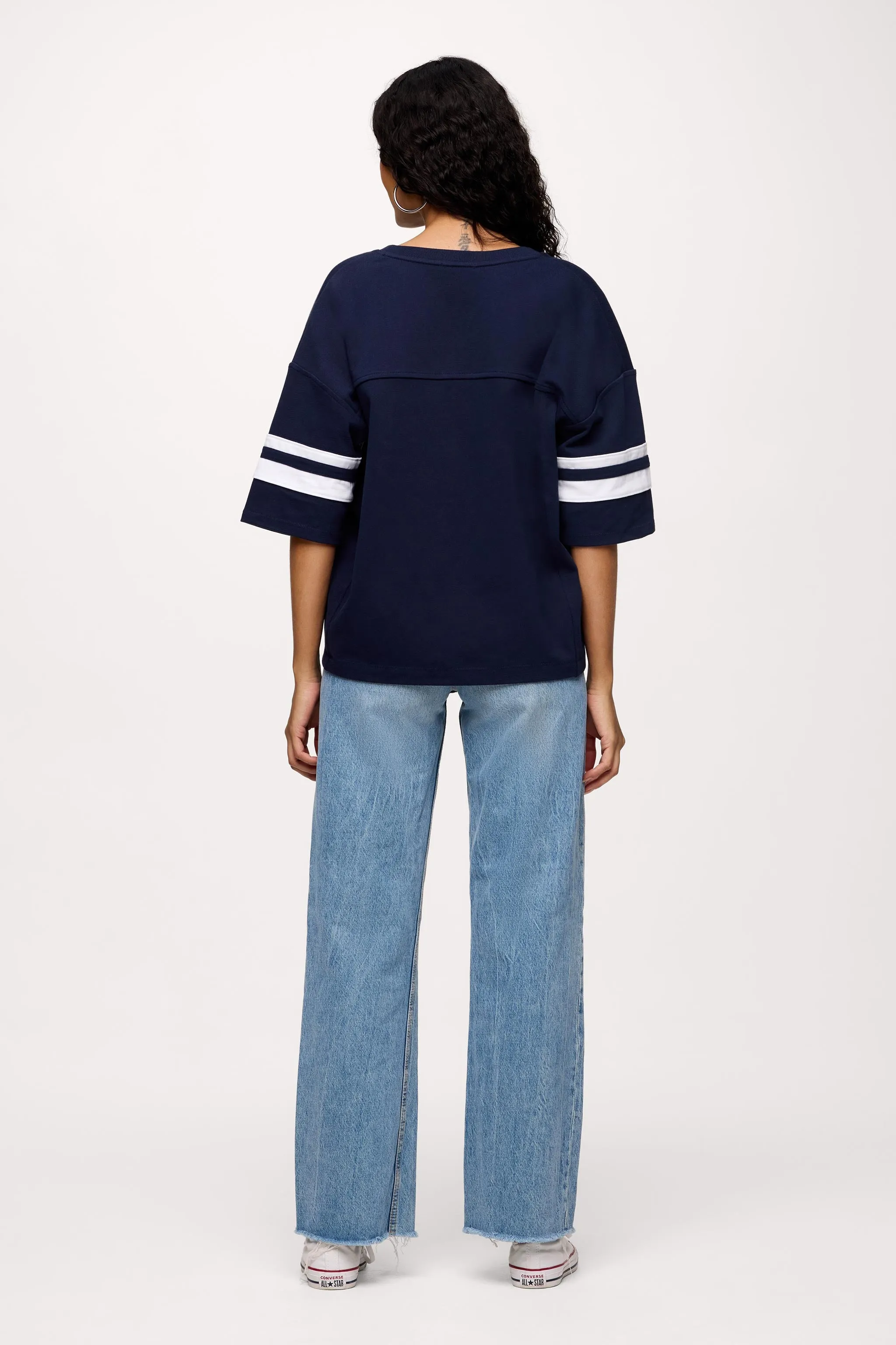 Touchdown Tee | Navy sold by nuuds product image thumbnail 5