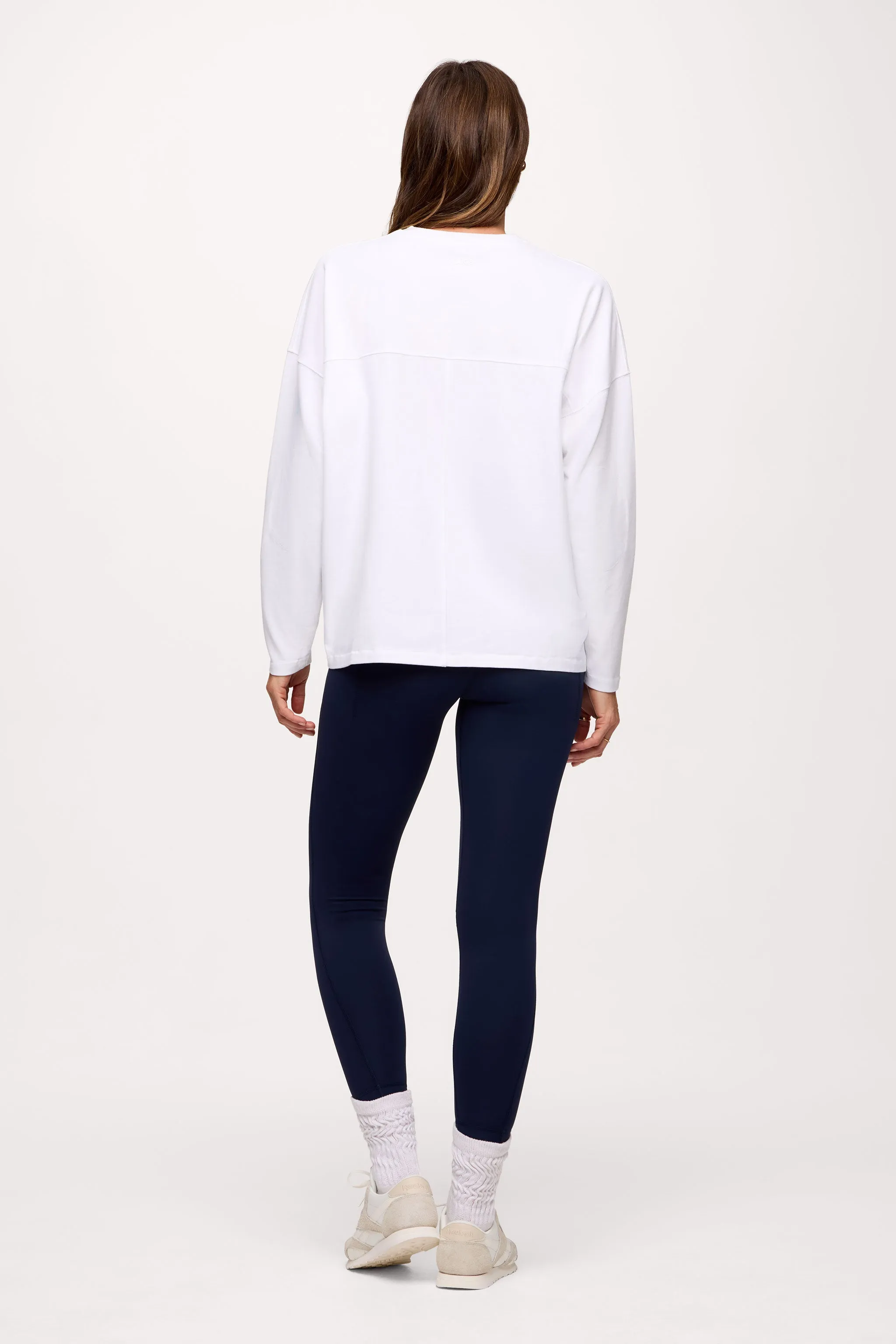 League Long Sleeve | White sold by nuuds product image thumbnail 5