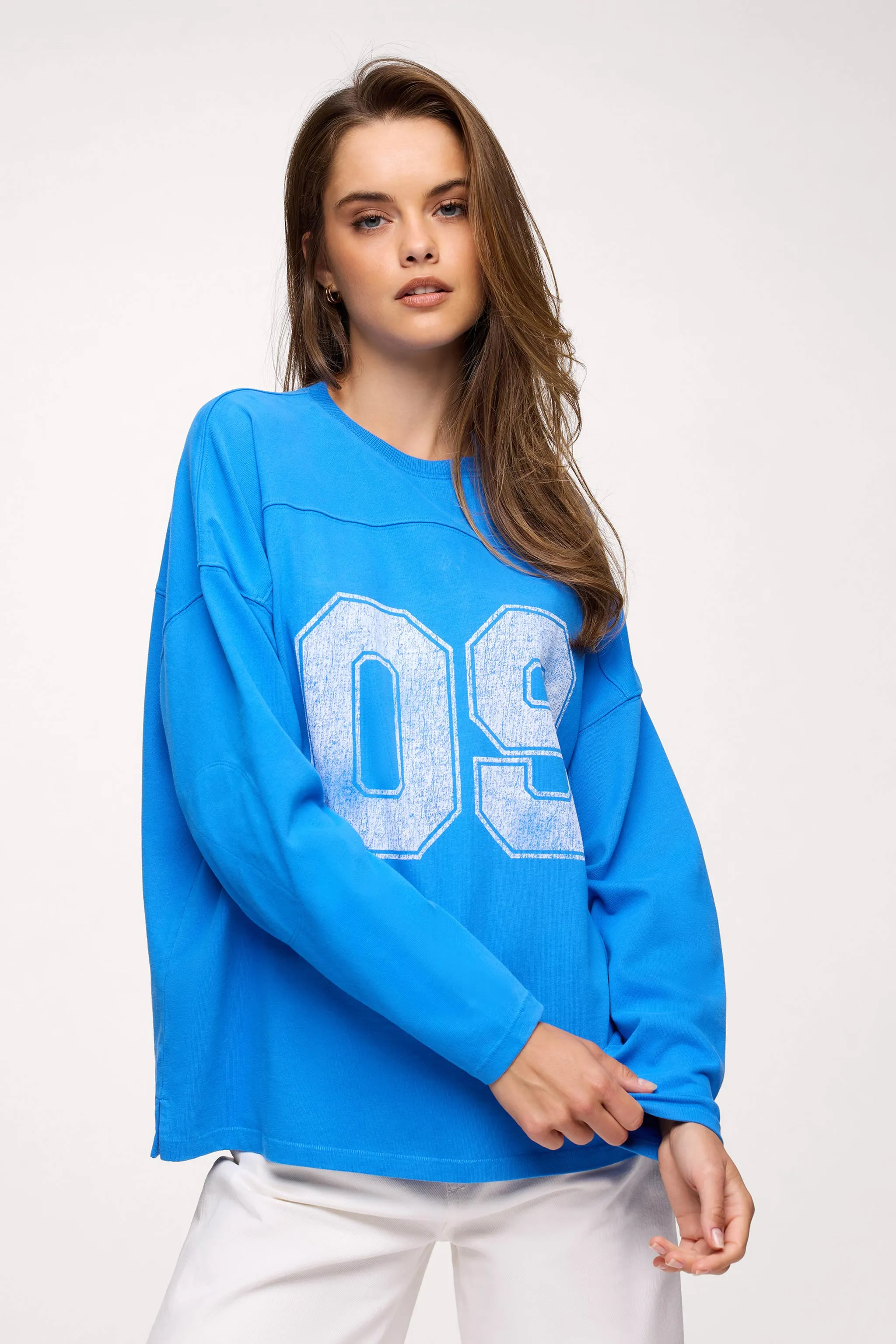 League Long Sleeve | Cobalt sold by nuuds product image thumbnail 2