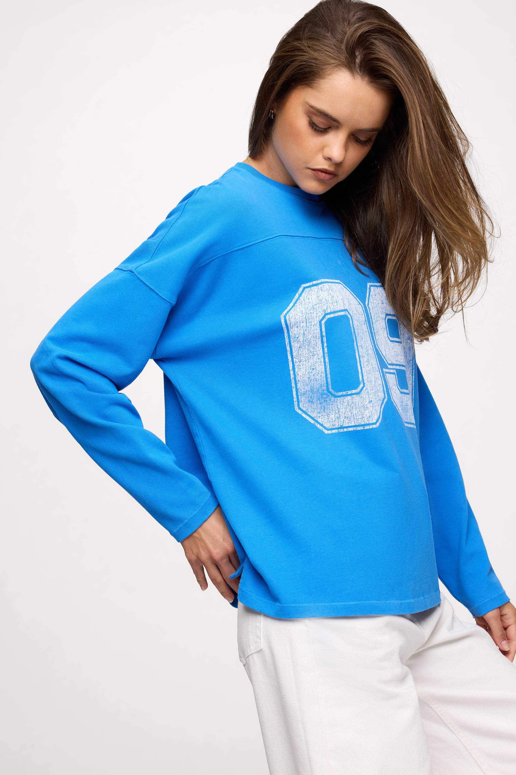 League Long Sleeve | Cobalt sold by nuuds product image thumbnail 3