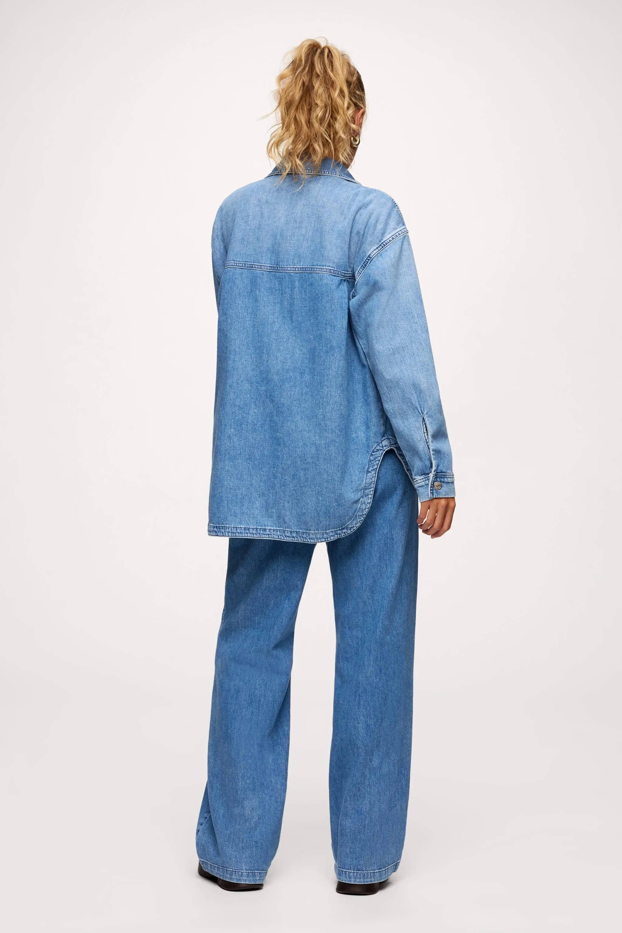 The Weekend Set | Denim sold by nuuds product image thumbnail 4