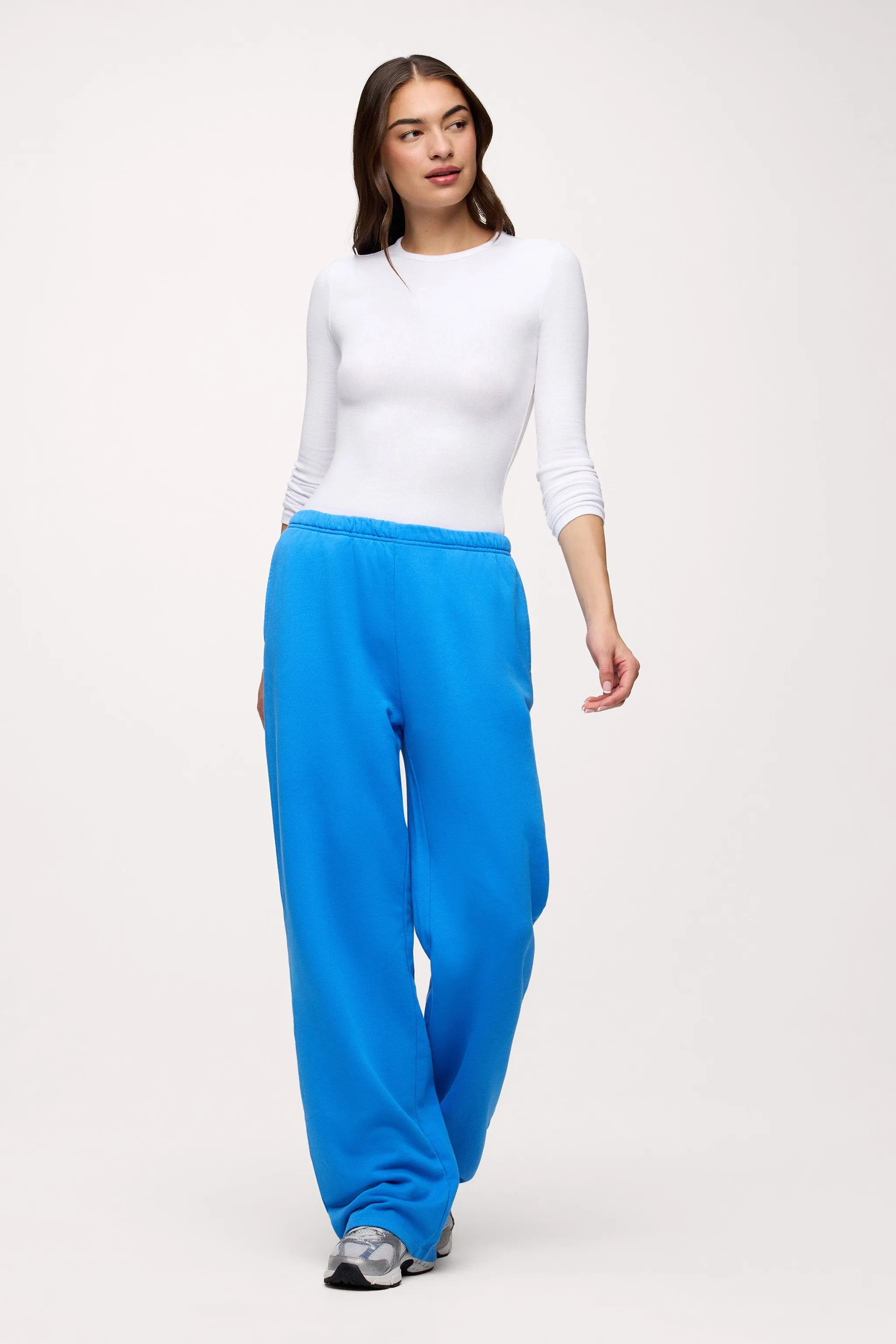 French Terry Wide Leg Sweatpant sold by nuuds