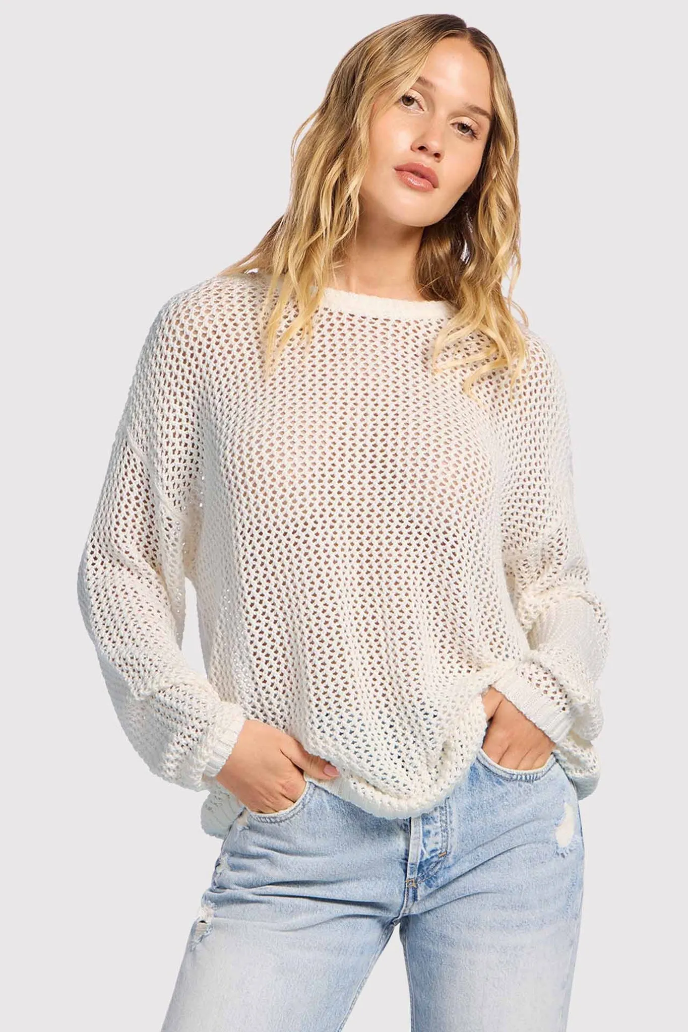Open Knit Sweater sold by nuuds product image thumbnail 3