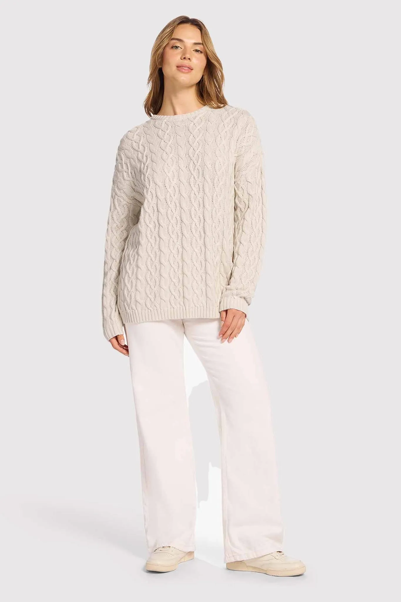 Lightweight Cable Sweater sold by nuuds product image thumbnail 2