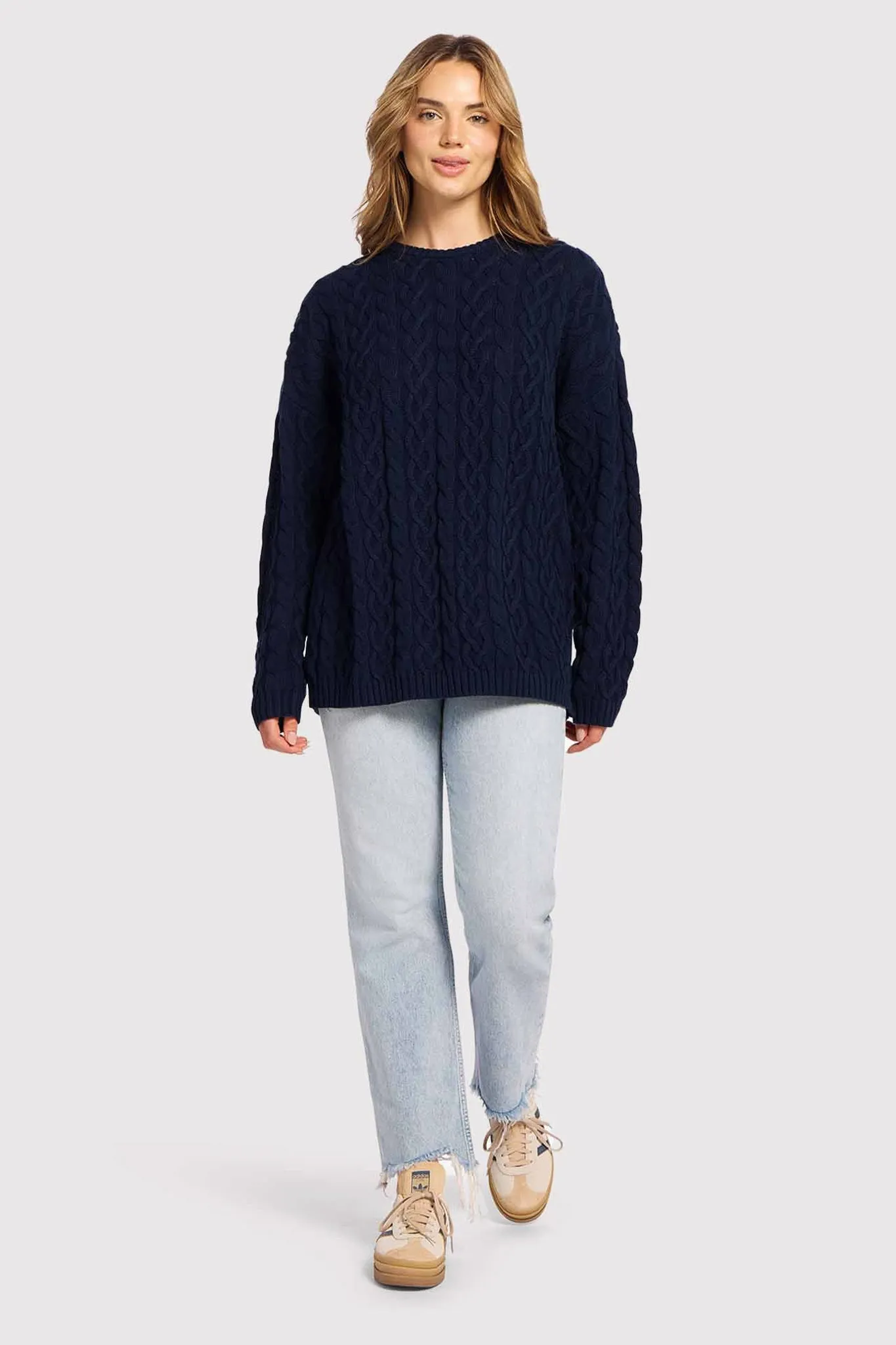 Lightweight Cable Sweater sold by nuuds product image thumbnail 3