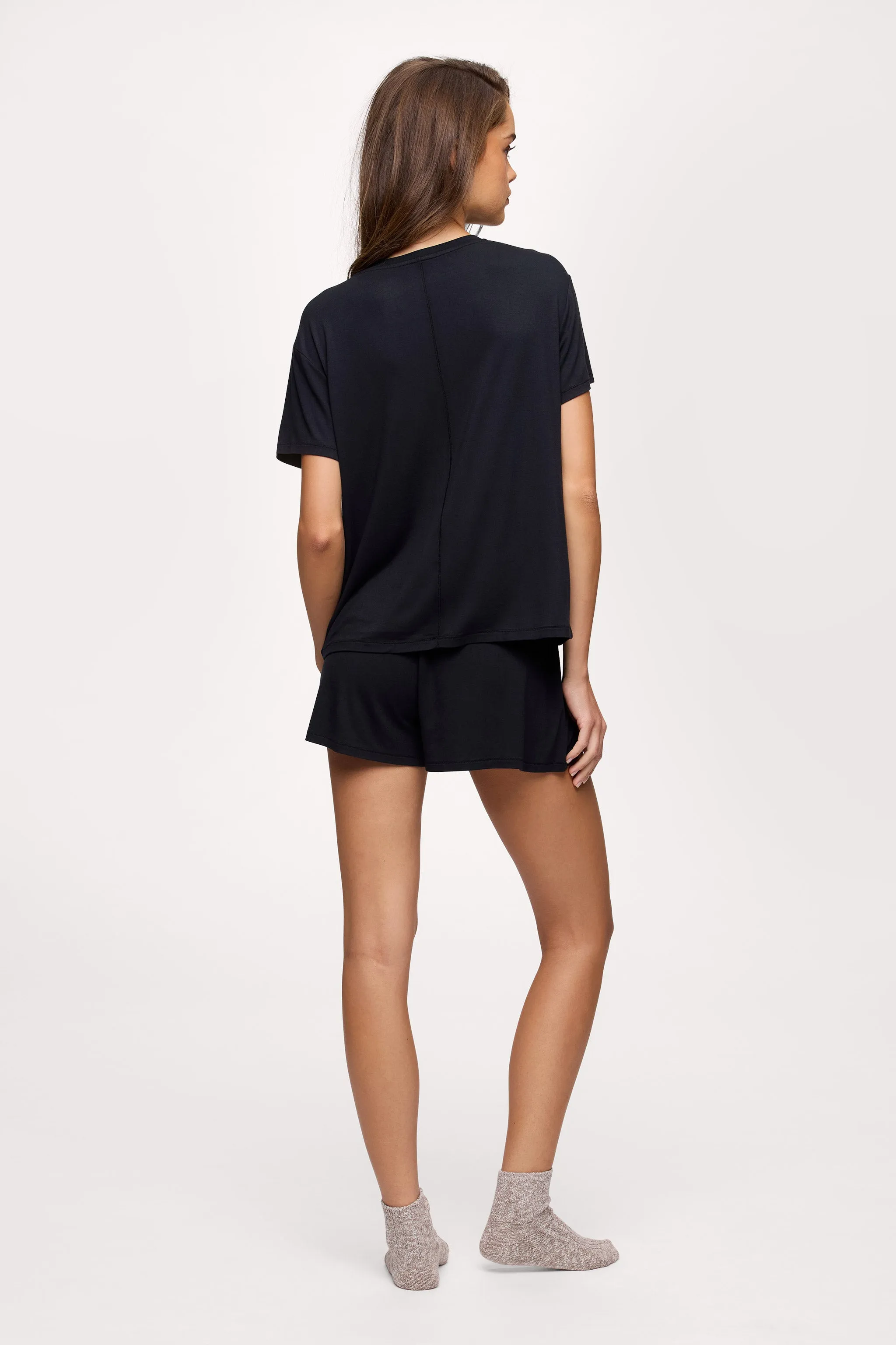 V-Neck Pajama Tee sold by nuuds product image thumbnail 4