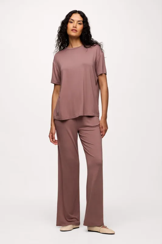 Boyfriend Pajama Tee | Cocoa sold by nuuds