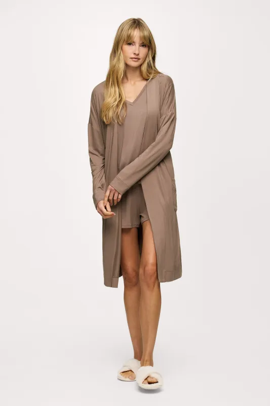 Lounge Robe | Cocoa sold by nuuds