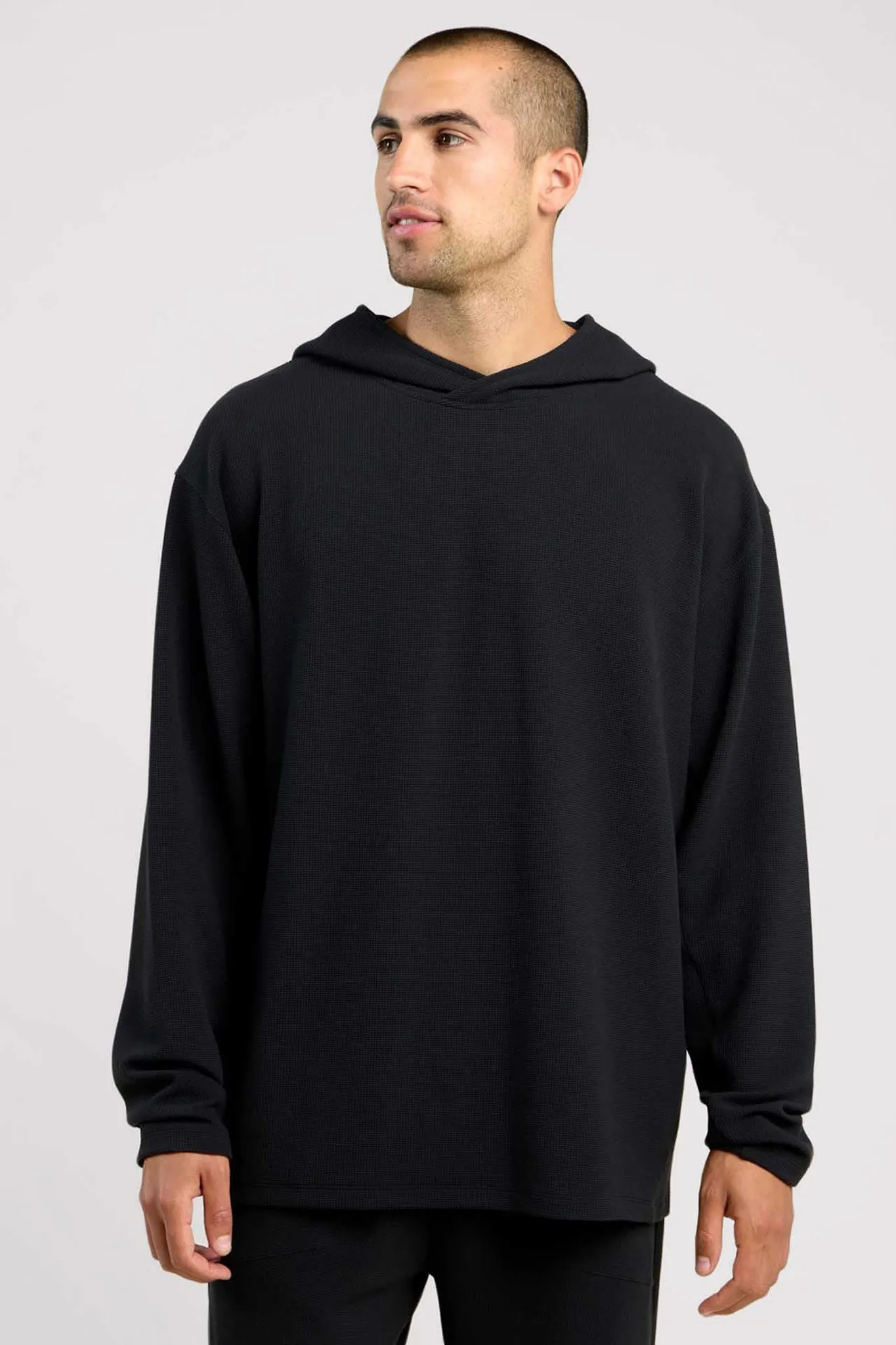 Performance Waffle Hoodie sold by nuuds product image thumbnail 5