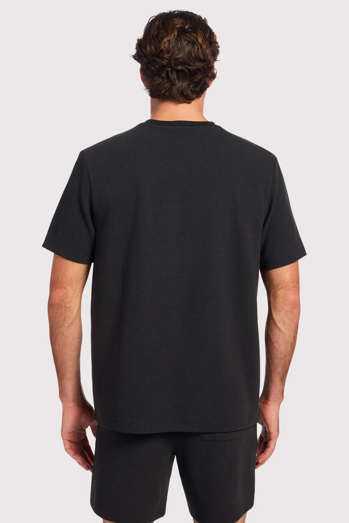 Performance Waffle T-Shirt sold by nuuds product image thumbnail 4