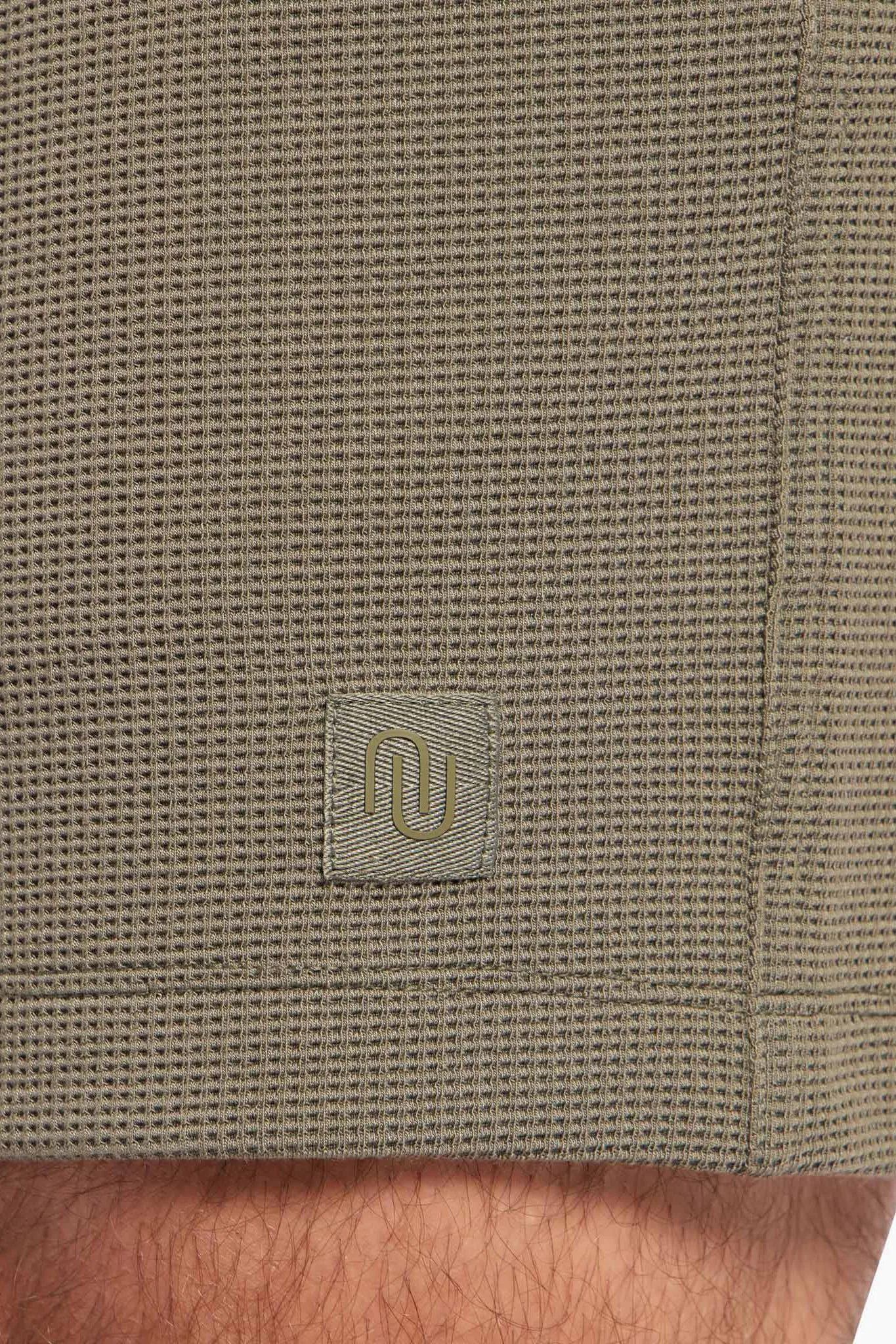 Performance Waffle Men's Short | Olive sold by nuuds product image thumbnail 5