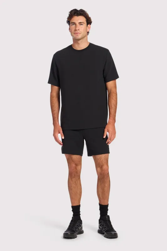 Performance Waffle Men's Short | Black sold by nuuds
