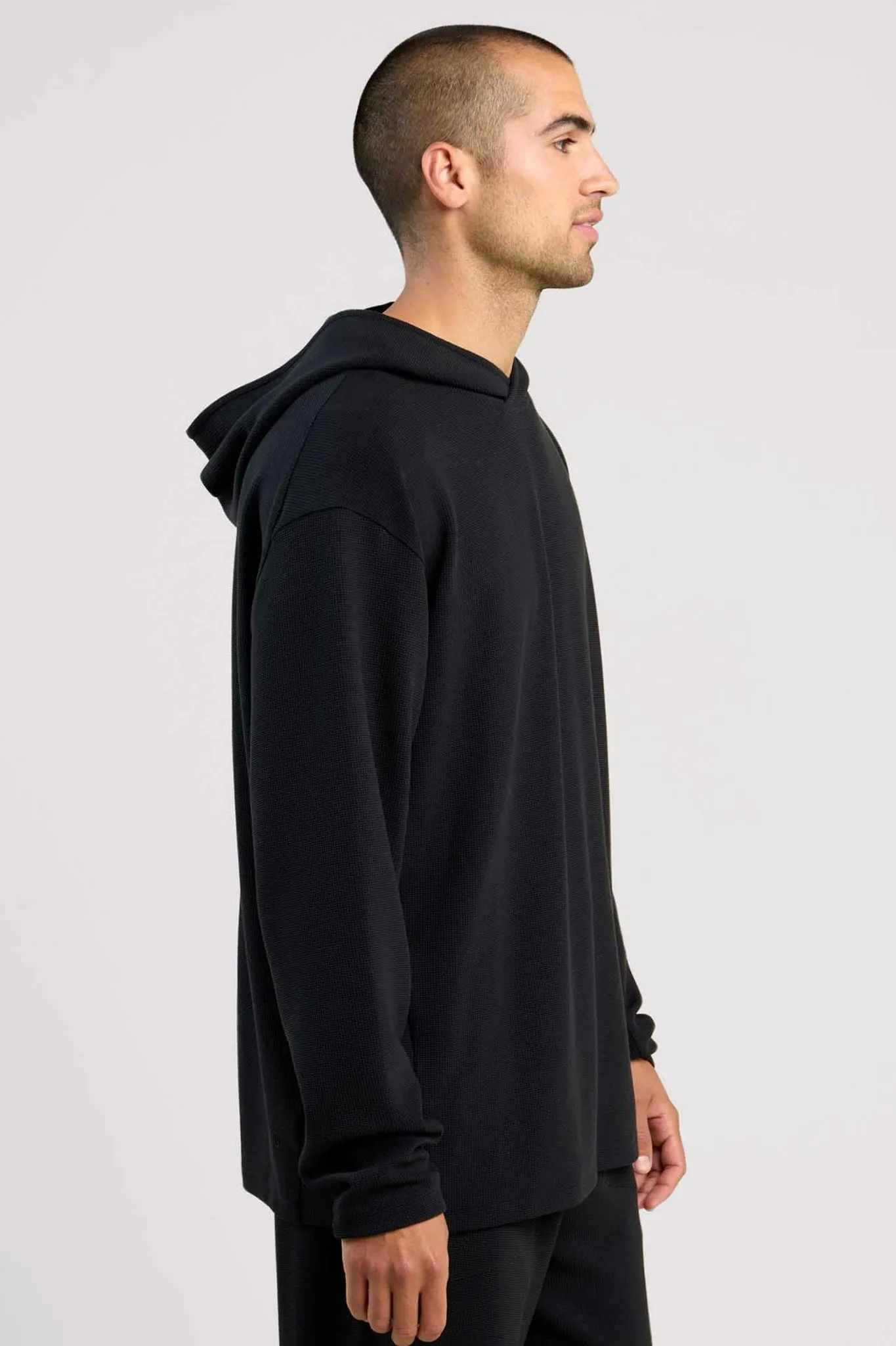 Performance Waffle Hoodie sold by nuuds product image thumbnail 3