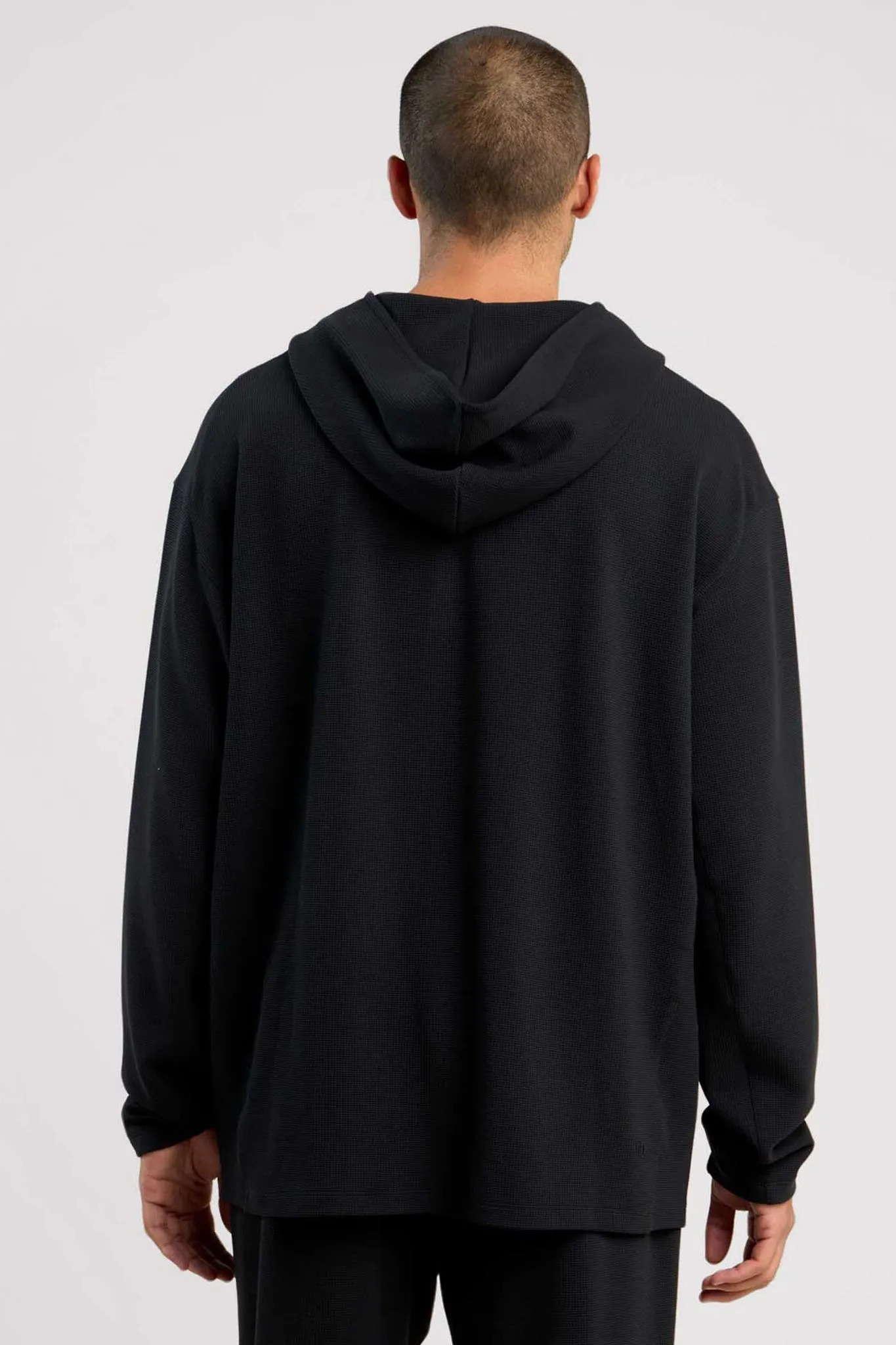 Performance Waffle Hoodie sold by nuuds product image thumbnail 4