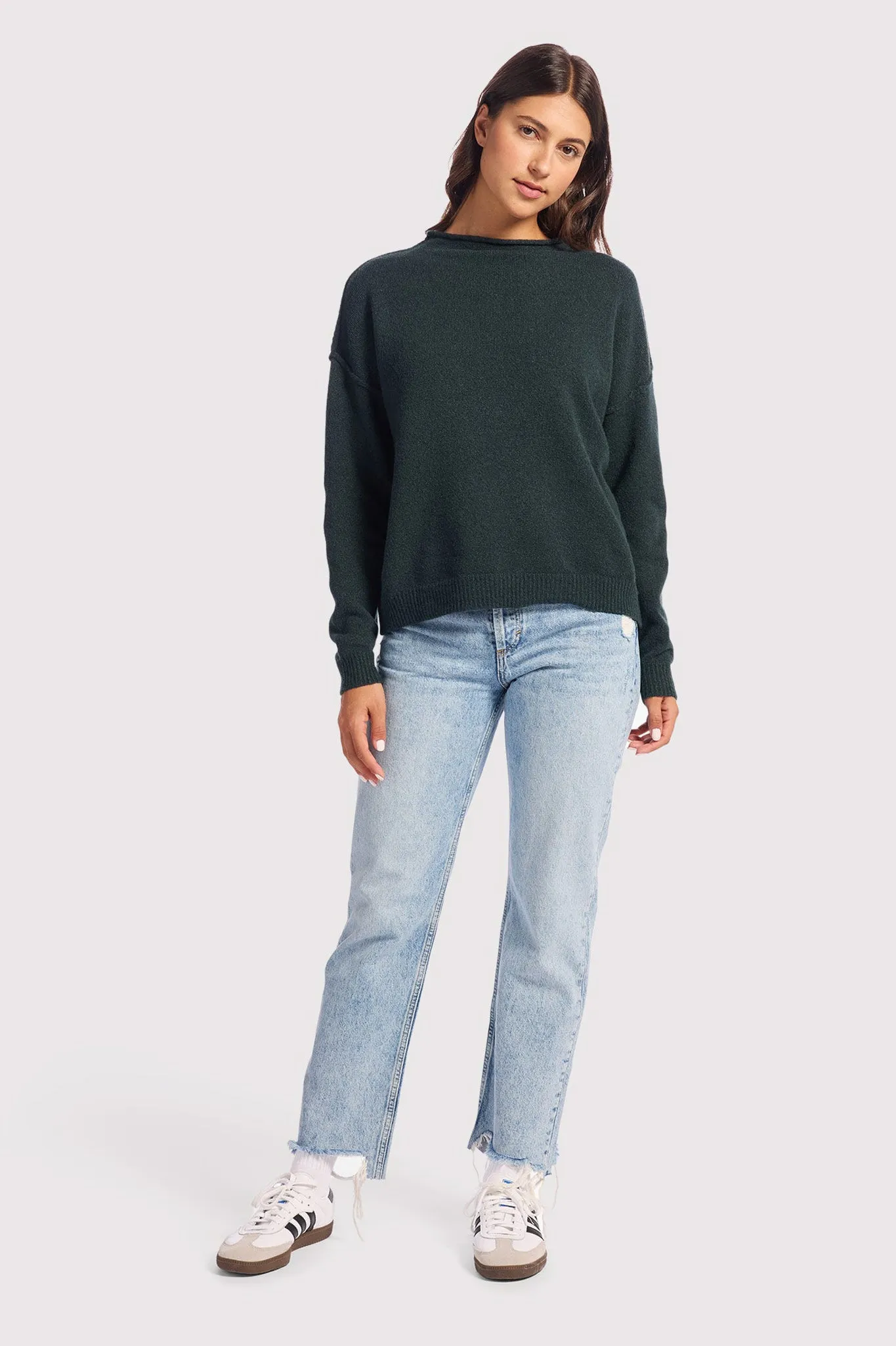 Cozy Knit Mockneck Sweater sold by nuuds product image thumbnail 3
