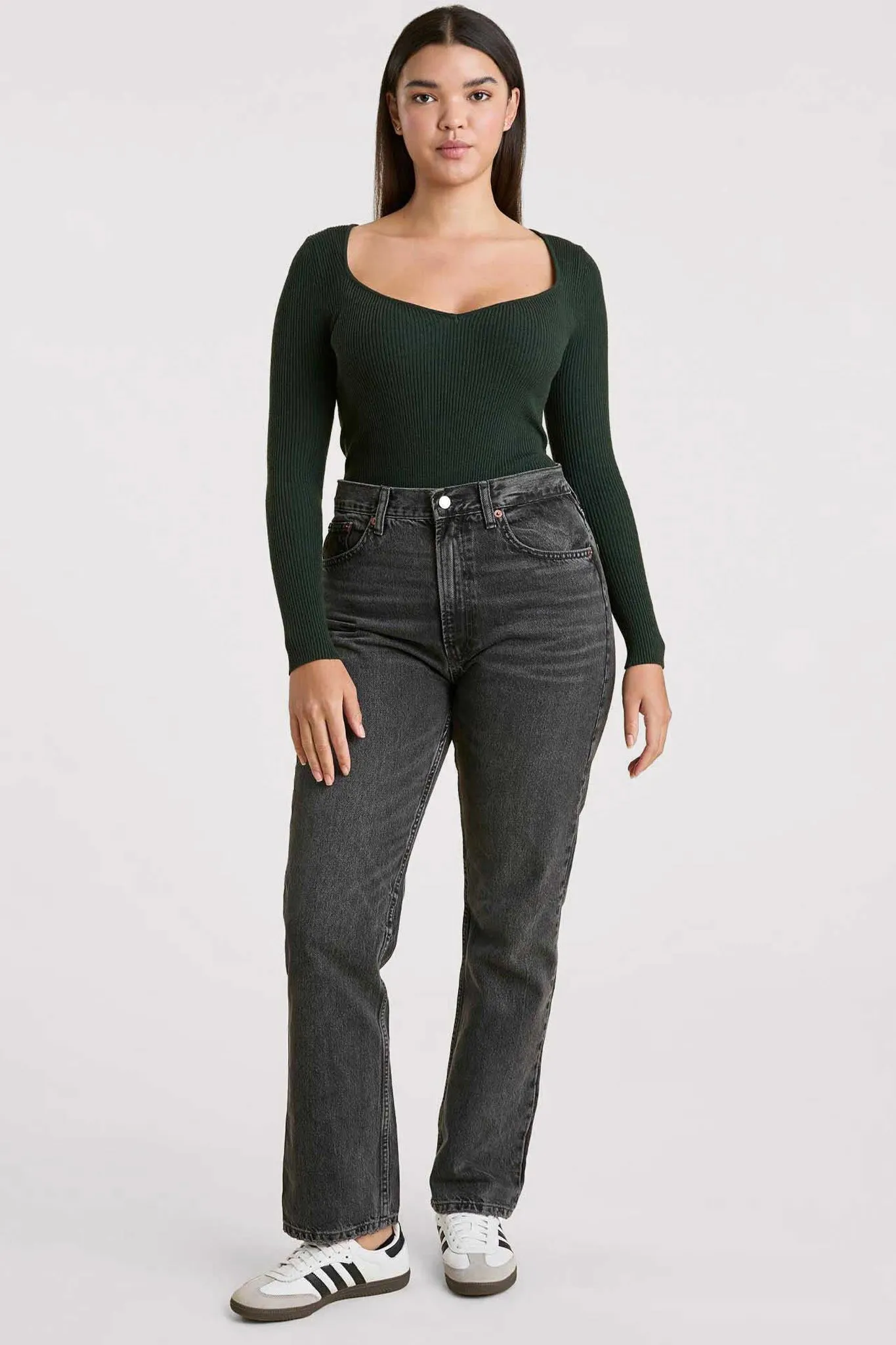 Sweetheart Sweater Bodysuit sold by nuuds product image thumbnail 4