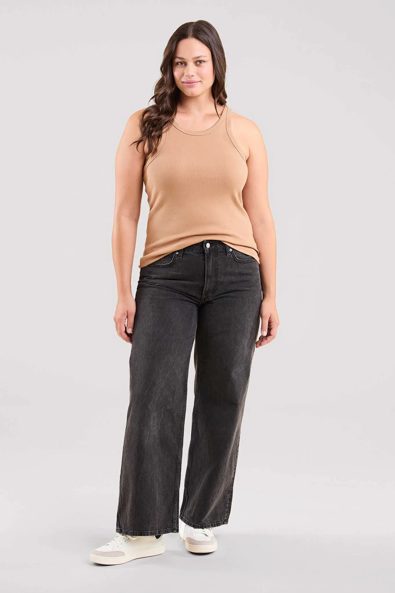 Essential Rib Tank Top sold by nuuds product image thumbnail 4