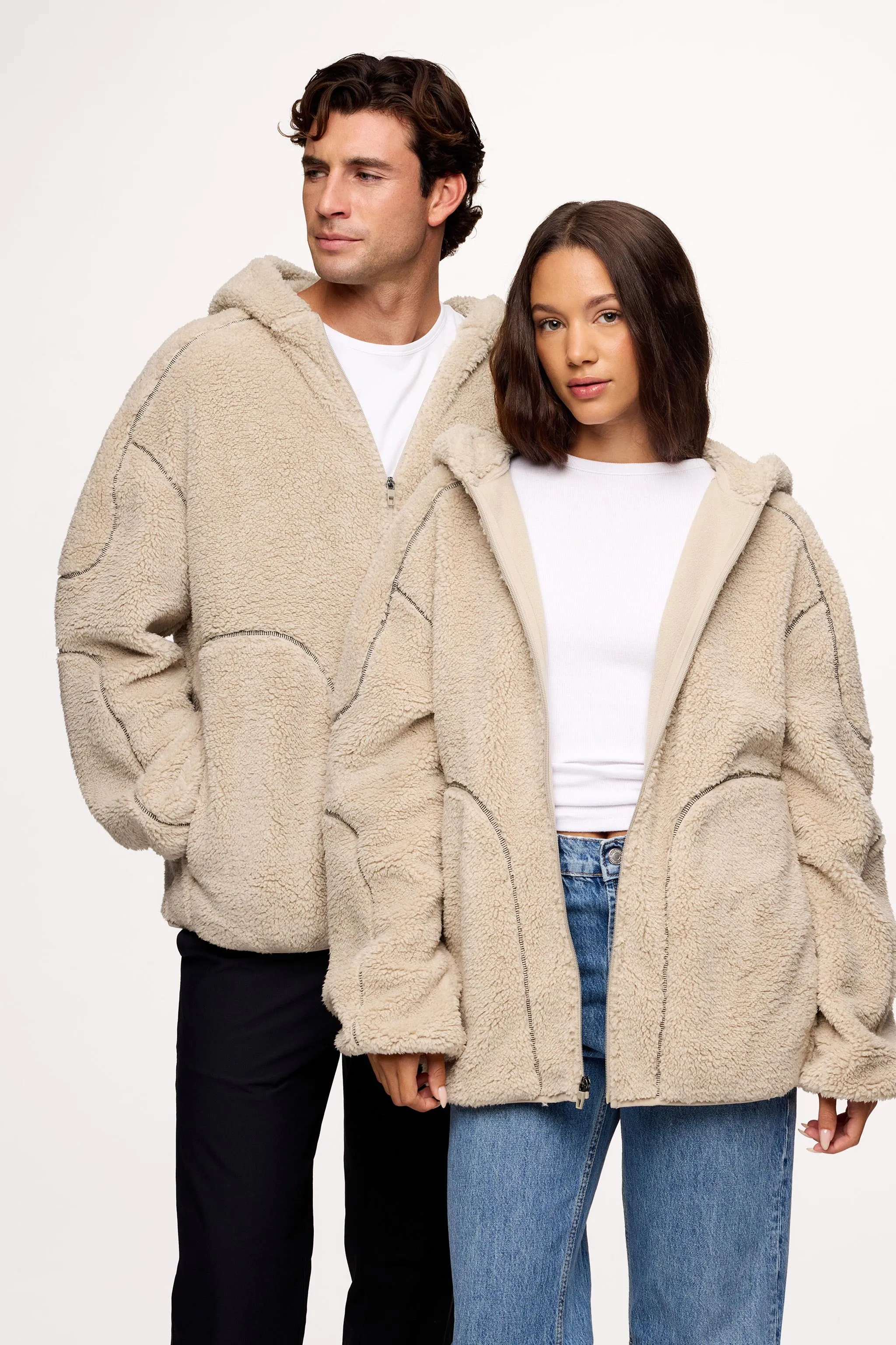 Summit Sherpa Zip-Up sold by nuuds product image thumbnail 2