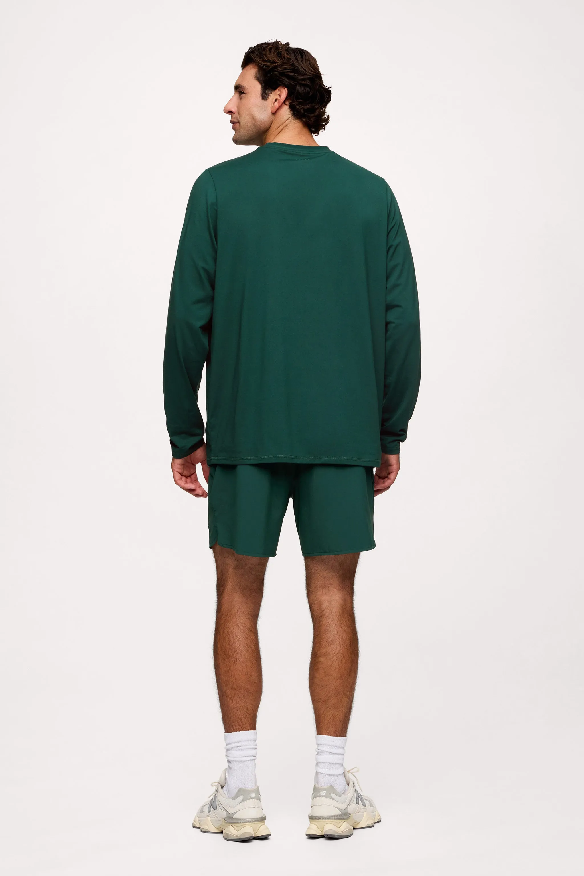 Men's Long Sleeve Movement Tee | Hunter sold by nuuds product image thumbnail 5