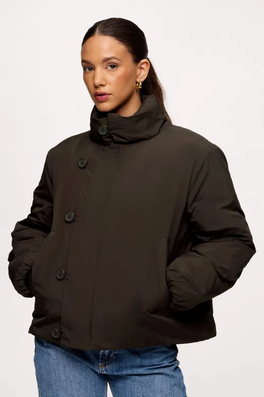 Packable Puffer | Espresso sold by nuuds