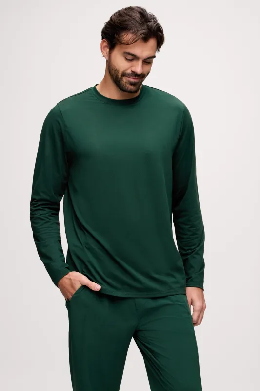 Men's Long Sleeve Movement Tee | Blackpine sold by nuuds
