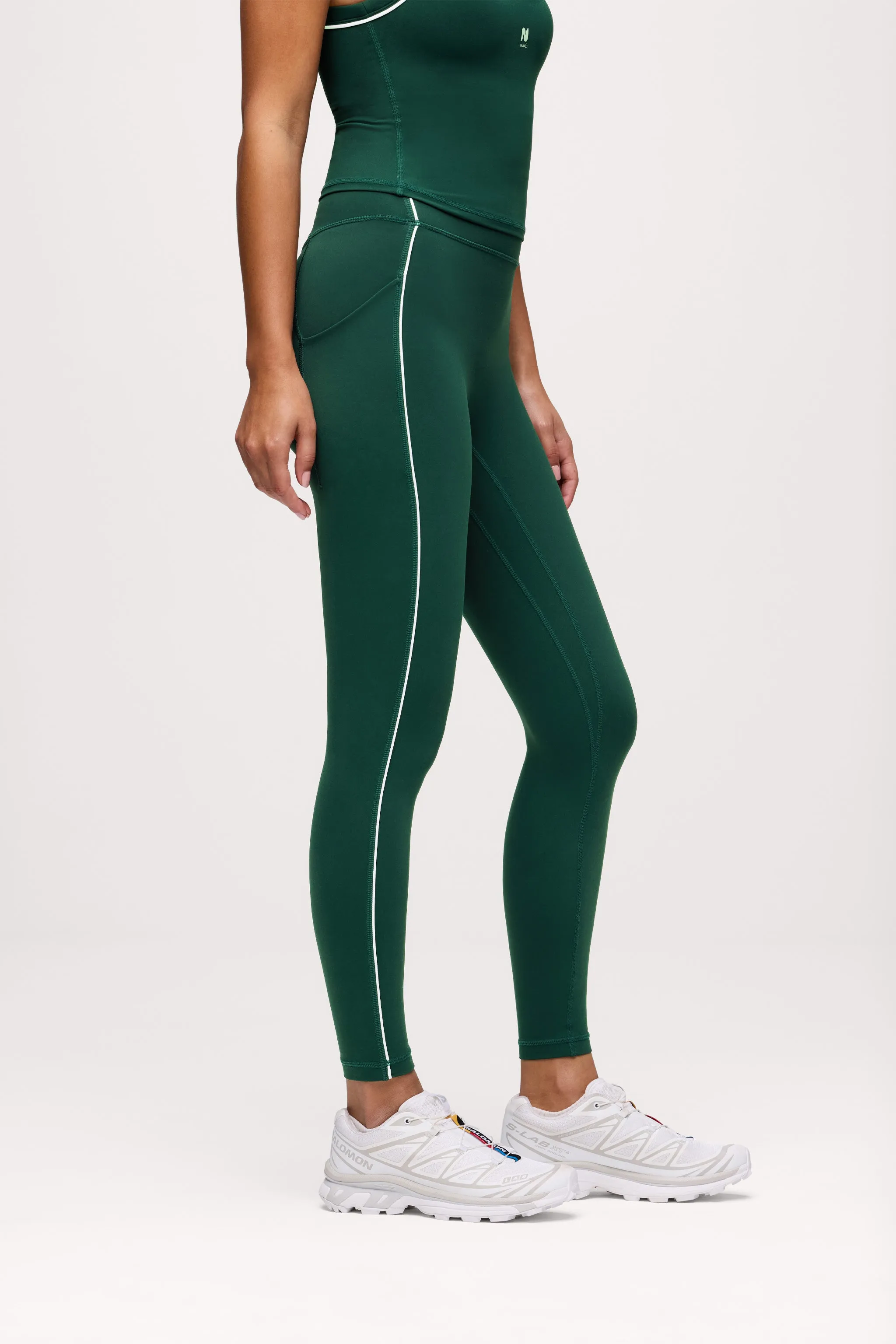 Motion Piped Legging with Pocket | Blackpine sold by nuuds product image thumbnail 3